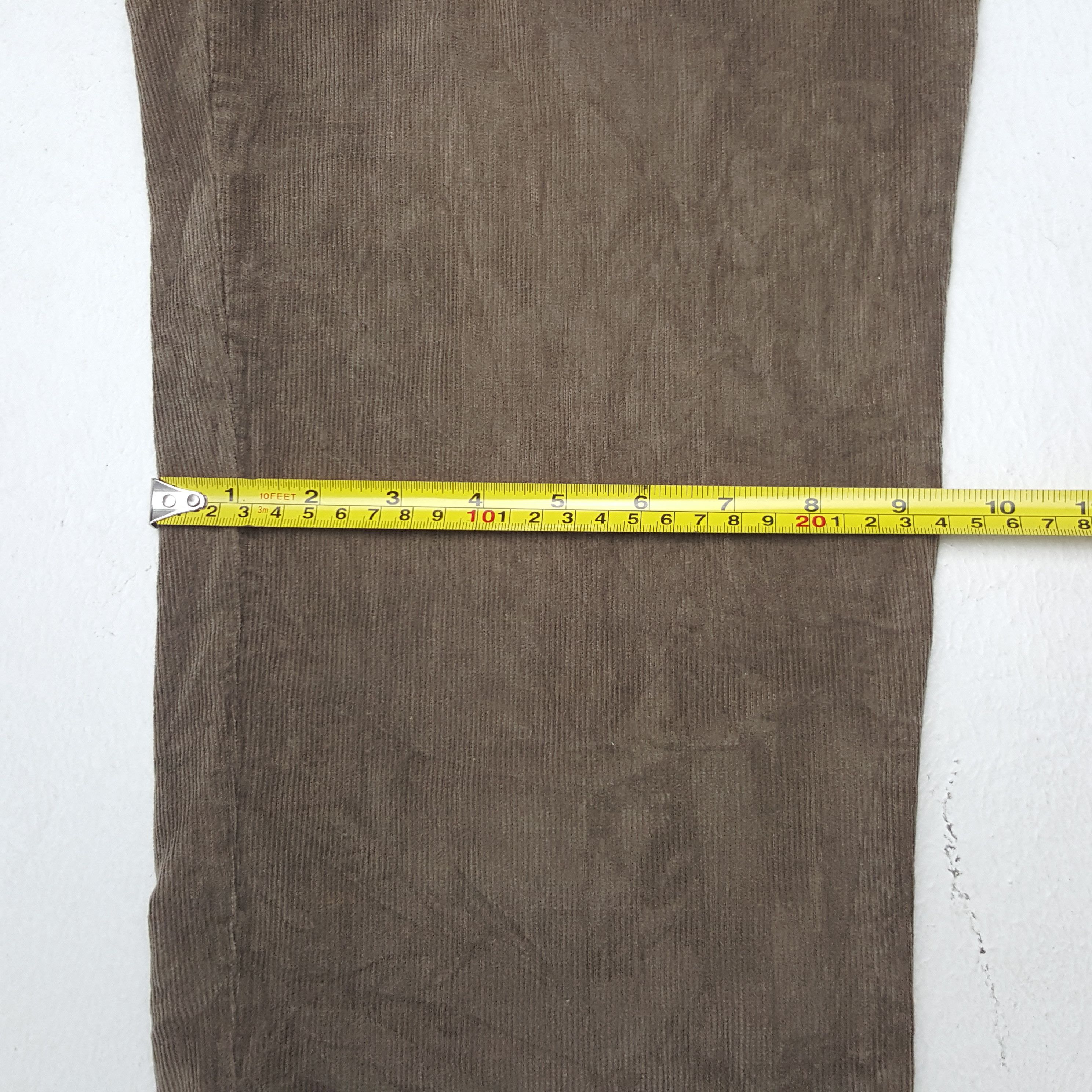 Stussy × Vintage Vintage Stussy USA Corduroy Custom Art Logo Pants Size US 29 - 10 Thumbnail