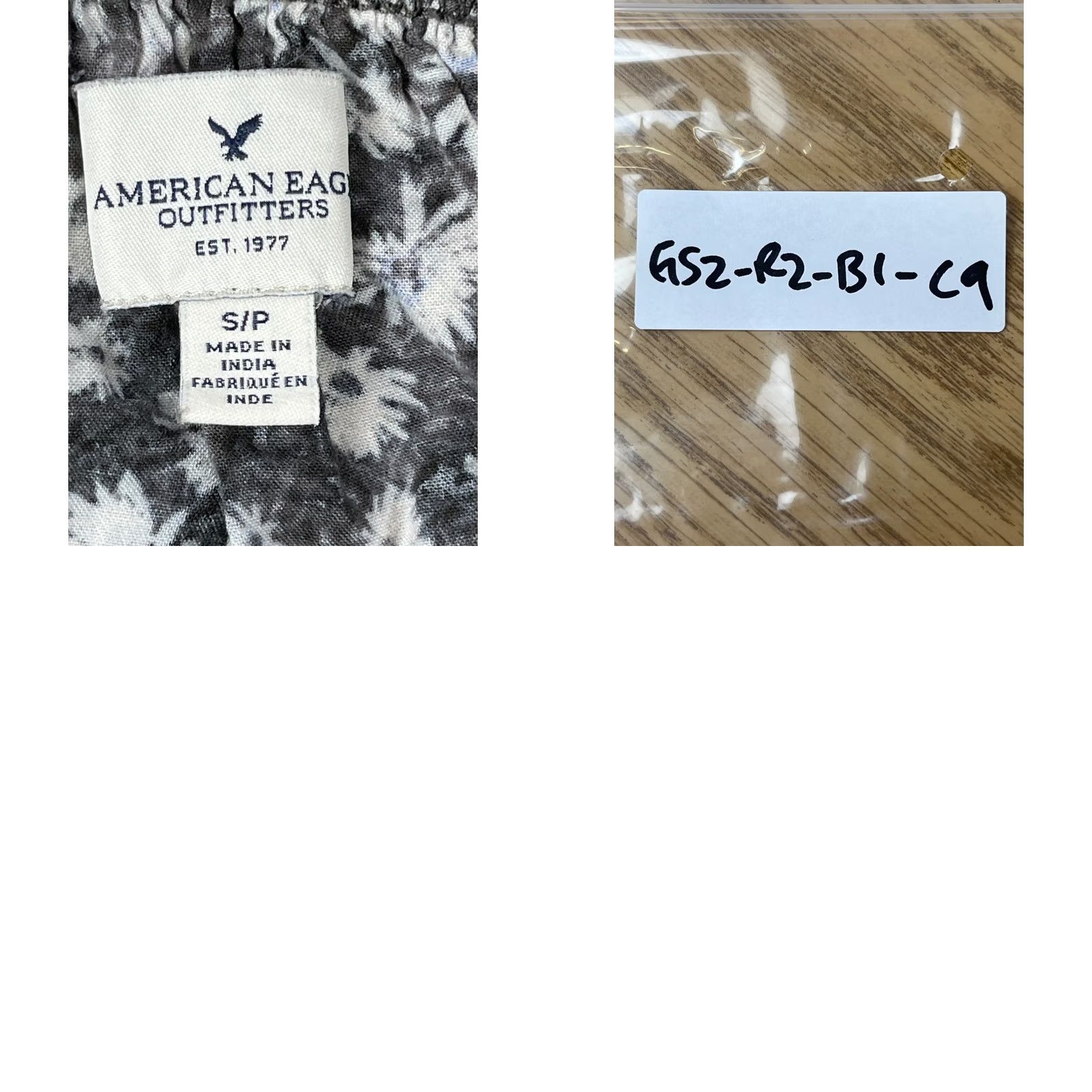 American Eagle Outfitters American Eagle Outfitters Skirt Womens Small Black Floral Button Front Short Mini Lined Size 28" / US 6 / IT 42 - 8 Thumbnail
