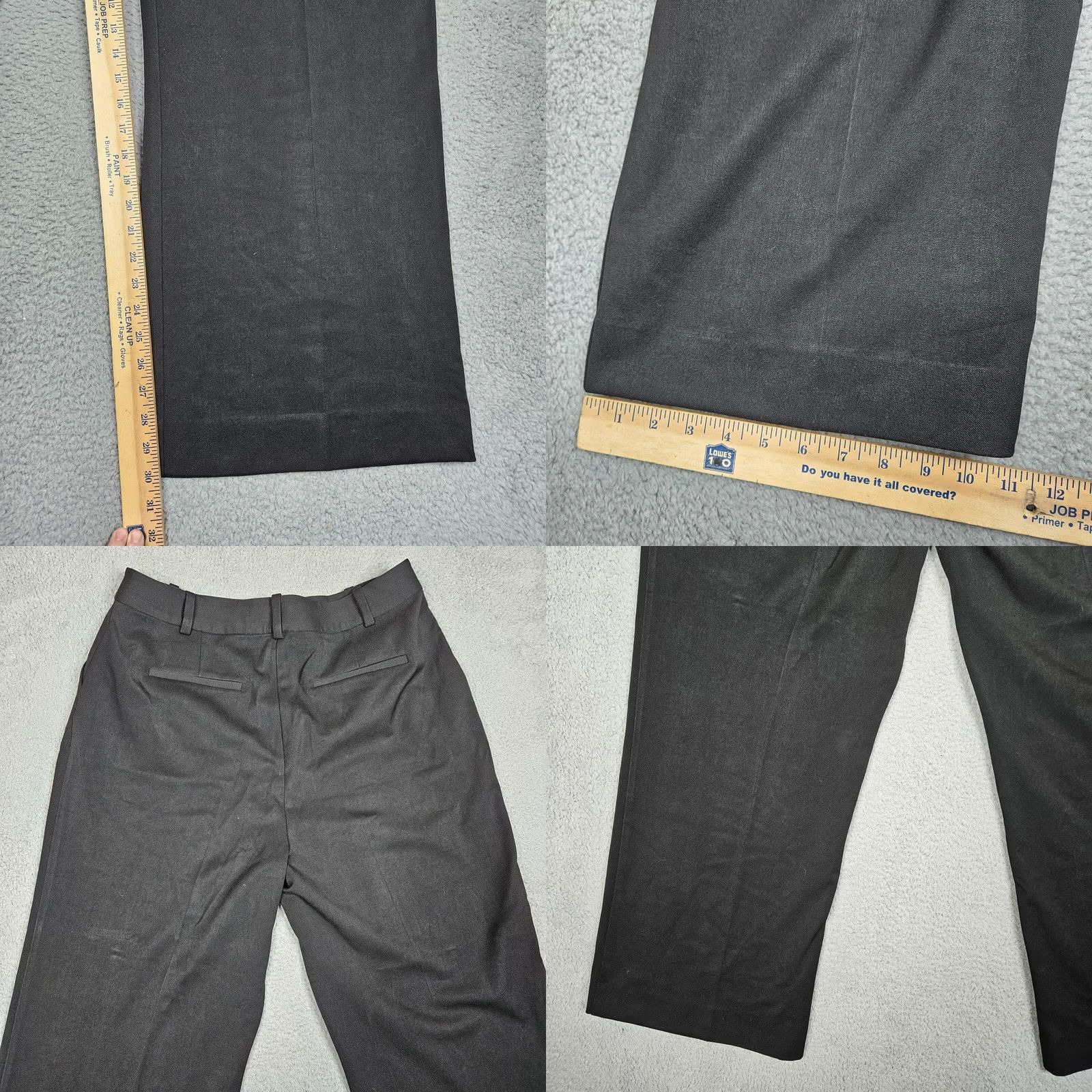 Vintage Favorite Daughter Pants Women’s High Rise Black Wide Leg Straight Size 18 Regular Inseam See Pictures For Measurements Size 40" / US 18 - 8 Thumbnail