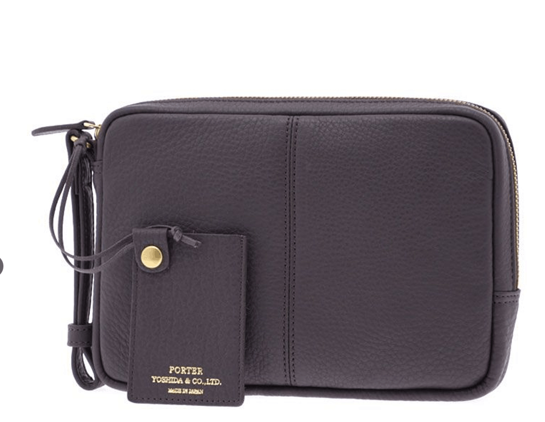 Porter Leather Clutch/Pouch "WITH" 016-01078 Size ONE SIZE - 5 Thumbnail