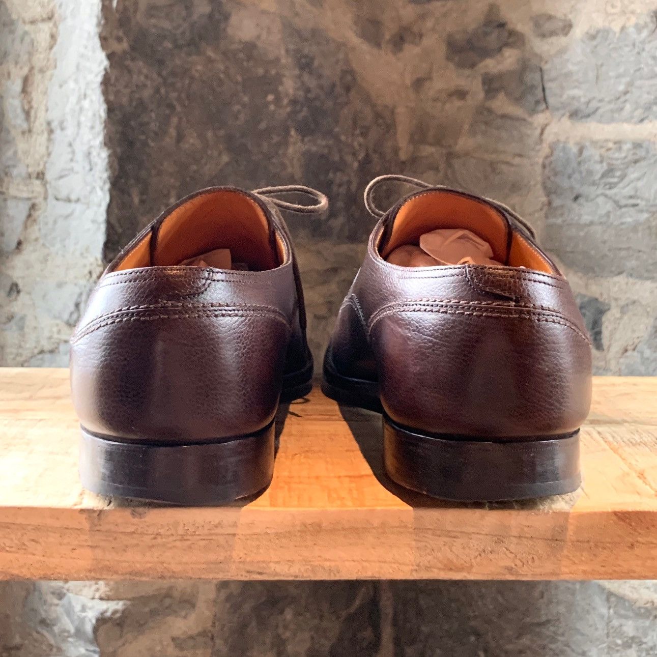 John Lobb John Lobb Brown Leather Hurtwood Lace-up Shoes Size US 11.5 / EU 44-45 - 5 Thumbnail