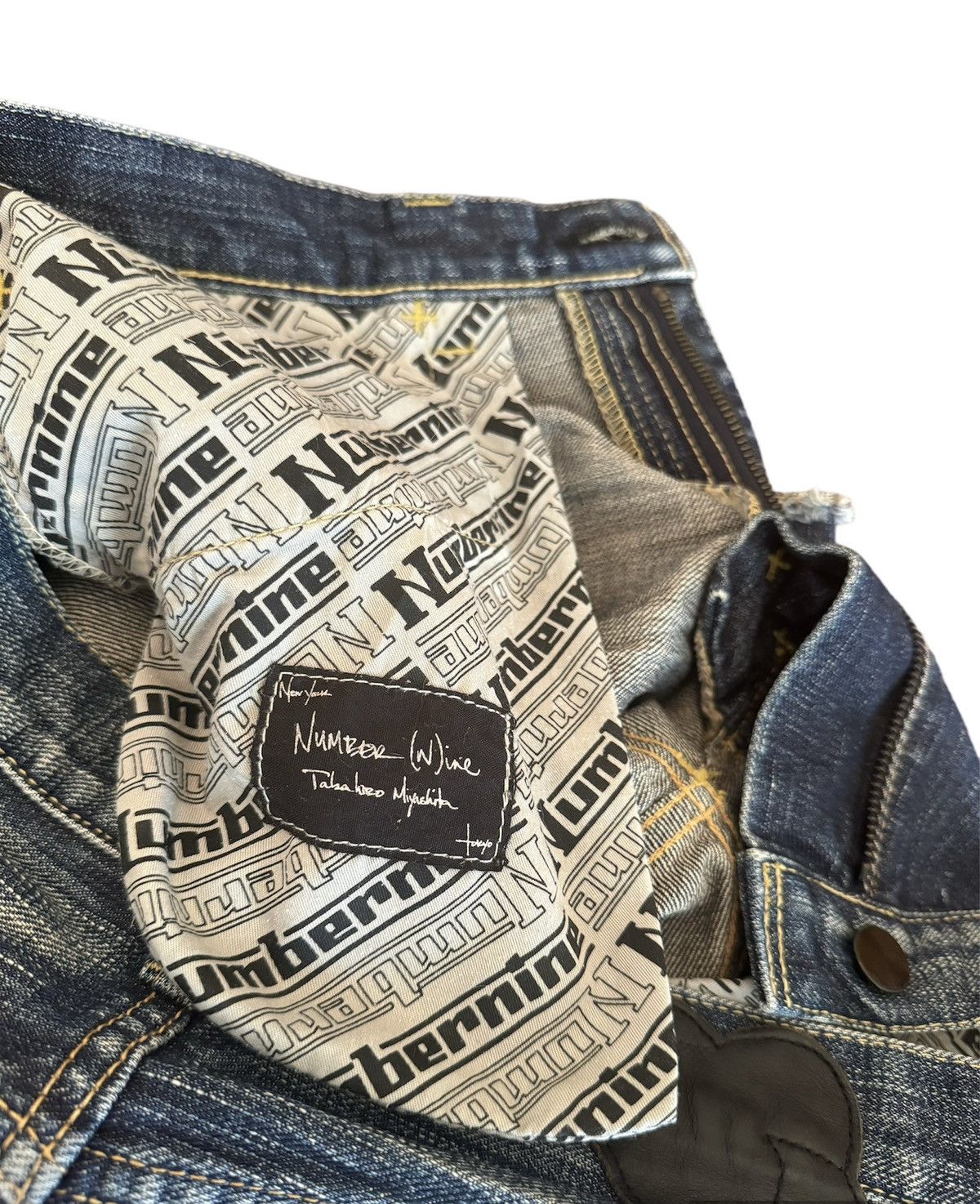 Number (N)ine Number (N)ine SS05 Jorts Size US 32 / EU 48 - 7 Thumbnail