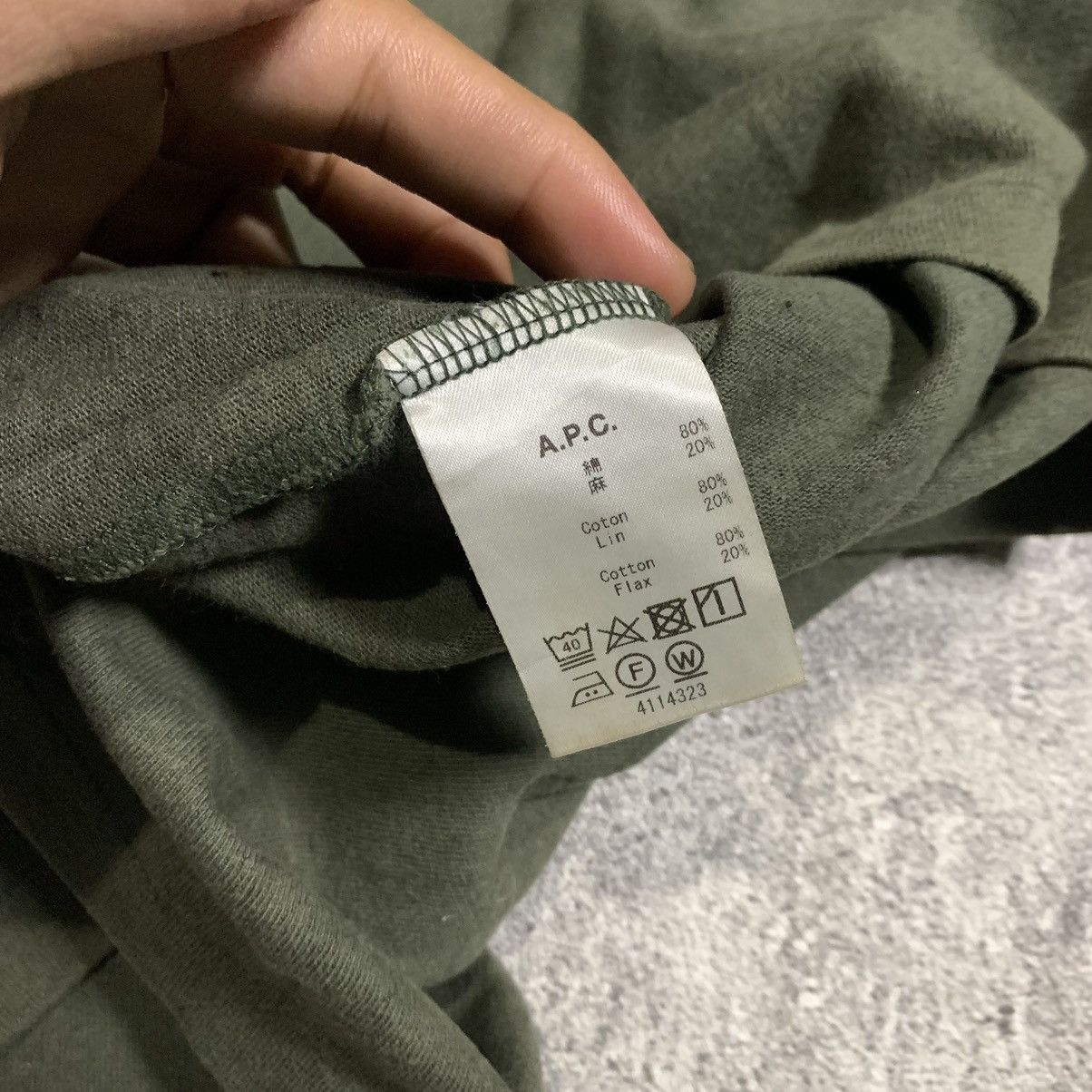 A.P.C. Vintage APC Tshirt Blank Made in Japan Size US S / EU 44-46 / 1 - 4 Thumbnail