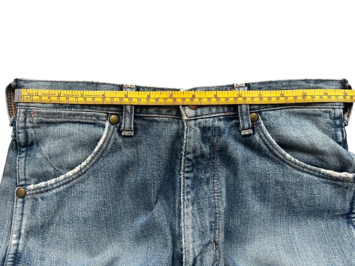 Wrangler Vintage Wrangler Distressed Denim Wide Baggy Jeans 30x30 Size US 30 / EU 46 - 11 Thumbnail
