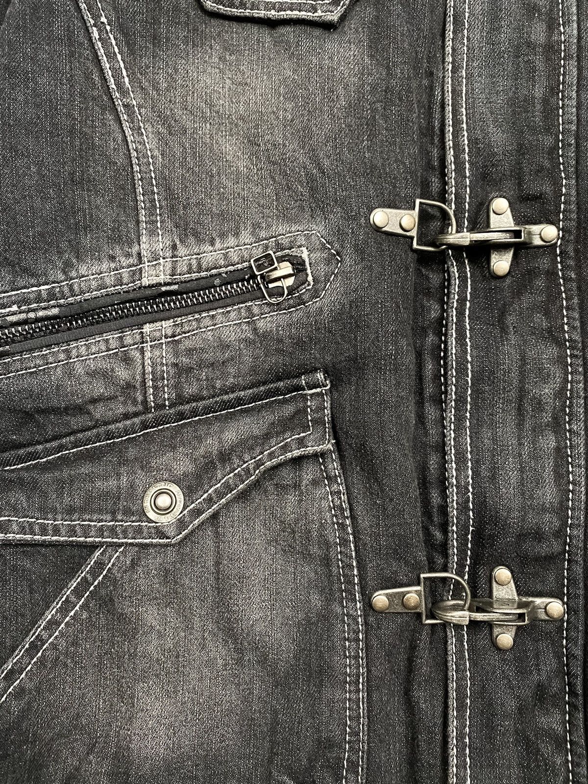 14th Addiction 🧨IN THE ATTIC JACKET TWO IN ONE DENIM JACKET Size US M / EU 48-50 / 2 - 9 Thumbnail