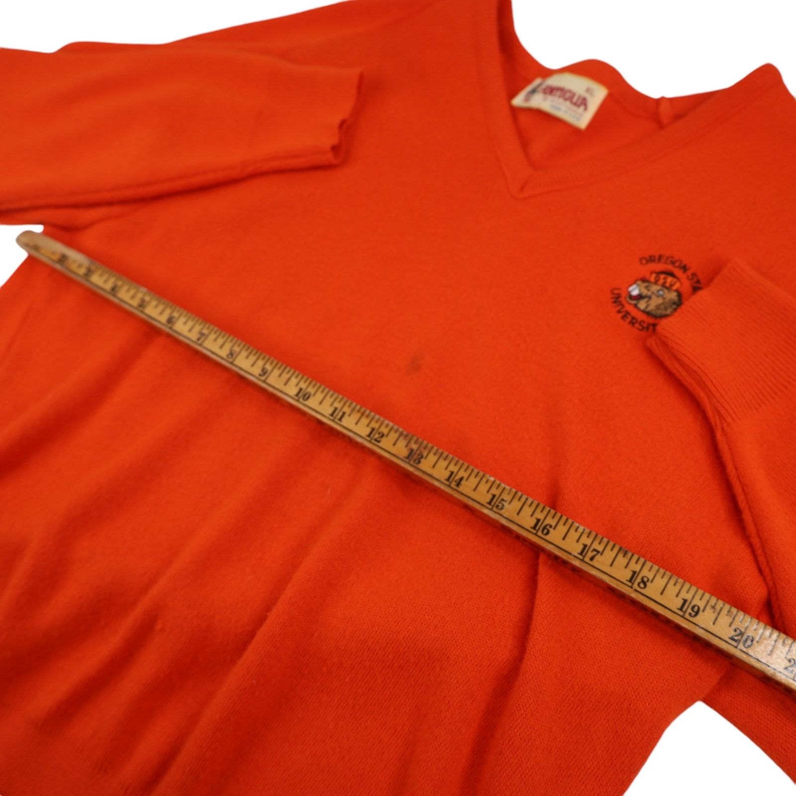 NCAA × Vintage Vintage Antigua Oregon State University Beavers Knit Sweater Size US S / EU 44-46 / 1 - 8 Thumbnail