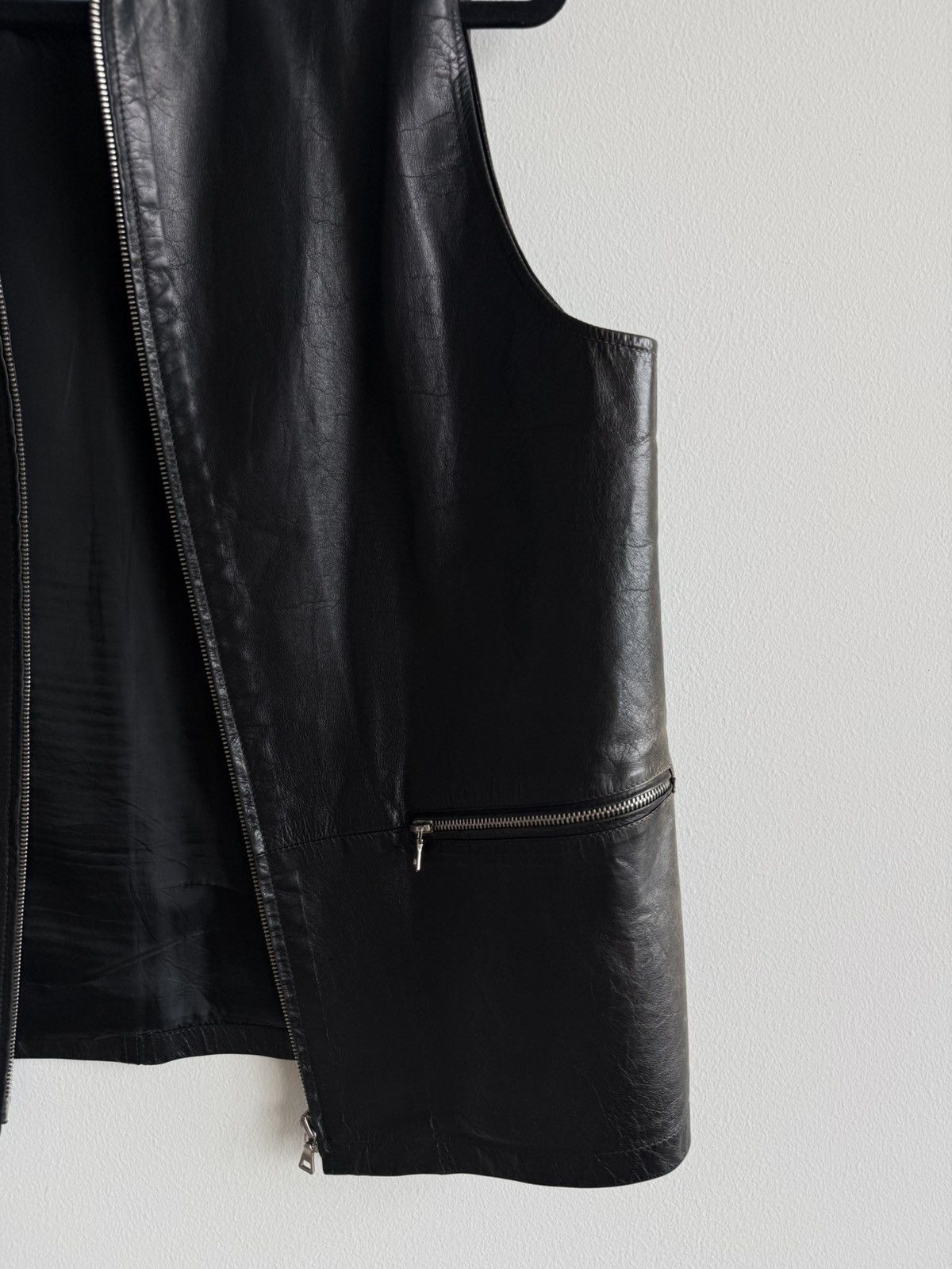Prada 2000s Leather Vest (runway) Size US M / EU 48-50 / 2 - 3 Thumbnail