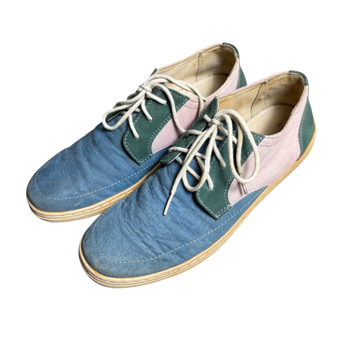 Comme des Garcons SHIRT Comme des Garçons SHIRT Leather Suede Low Sneakers Shoes Size US 8 / EU 41 - 1 Thumbnail