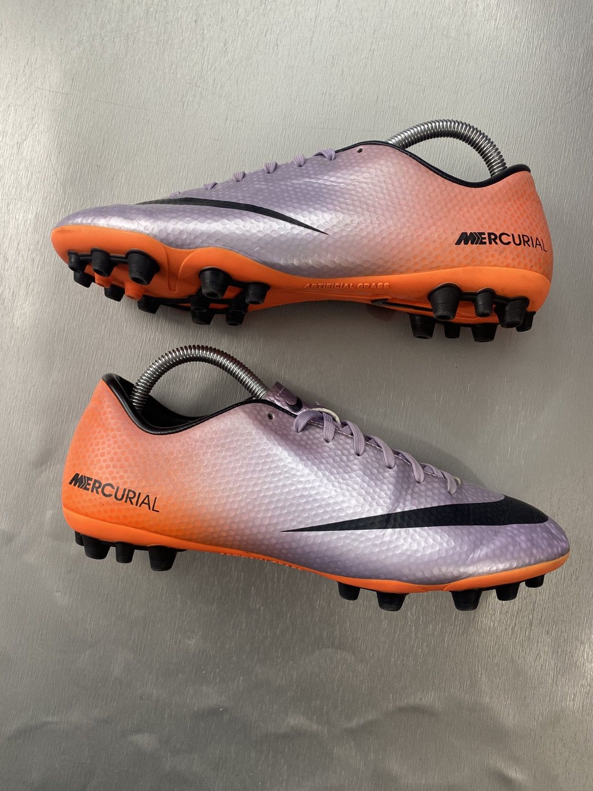 Nike × Vintage Nike Mercurial Victory IV AG Mach Purple Size US 8 / EU 41 - 6 Thumbnail