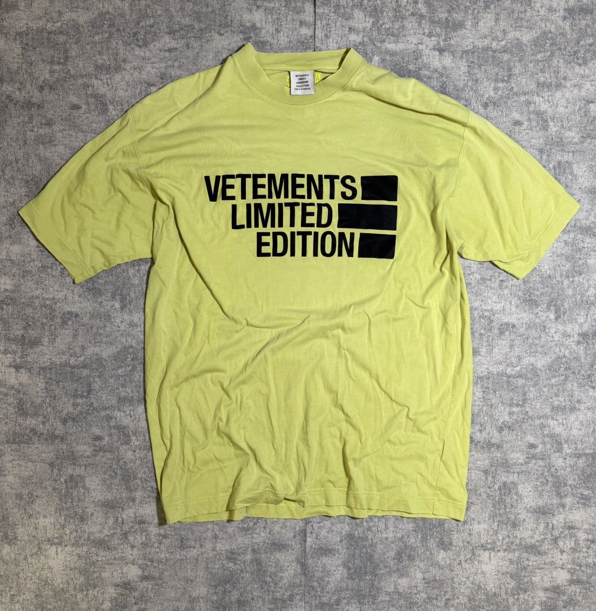 FW21 Vetements Limited Edition T-Shirt