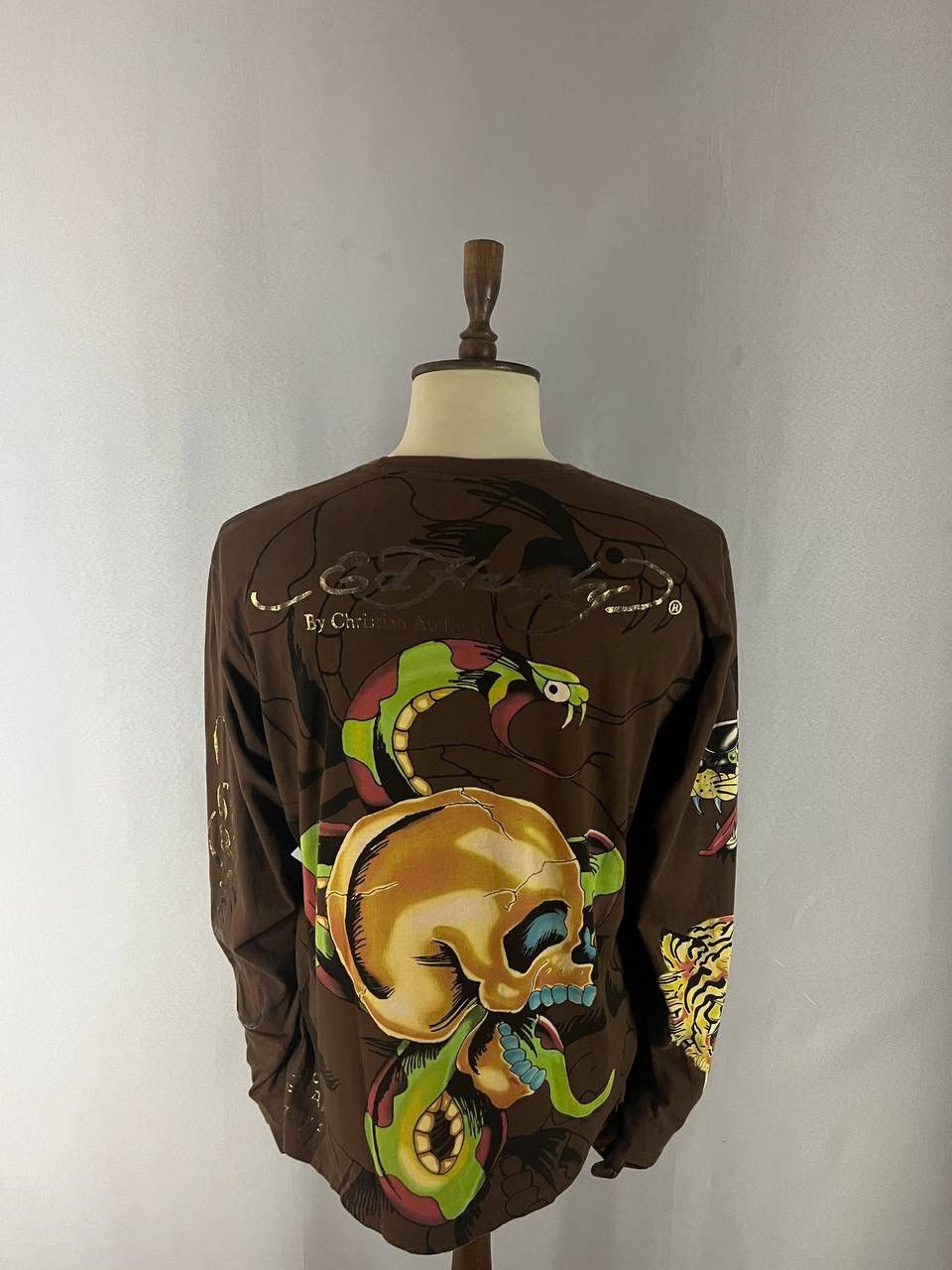 Ed Hardy Ed Hardy Sweatshirt Crewneck Brown Size US L / EU 52-54 / 3 - 10 Thumbnail