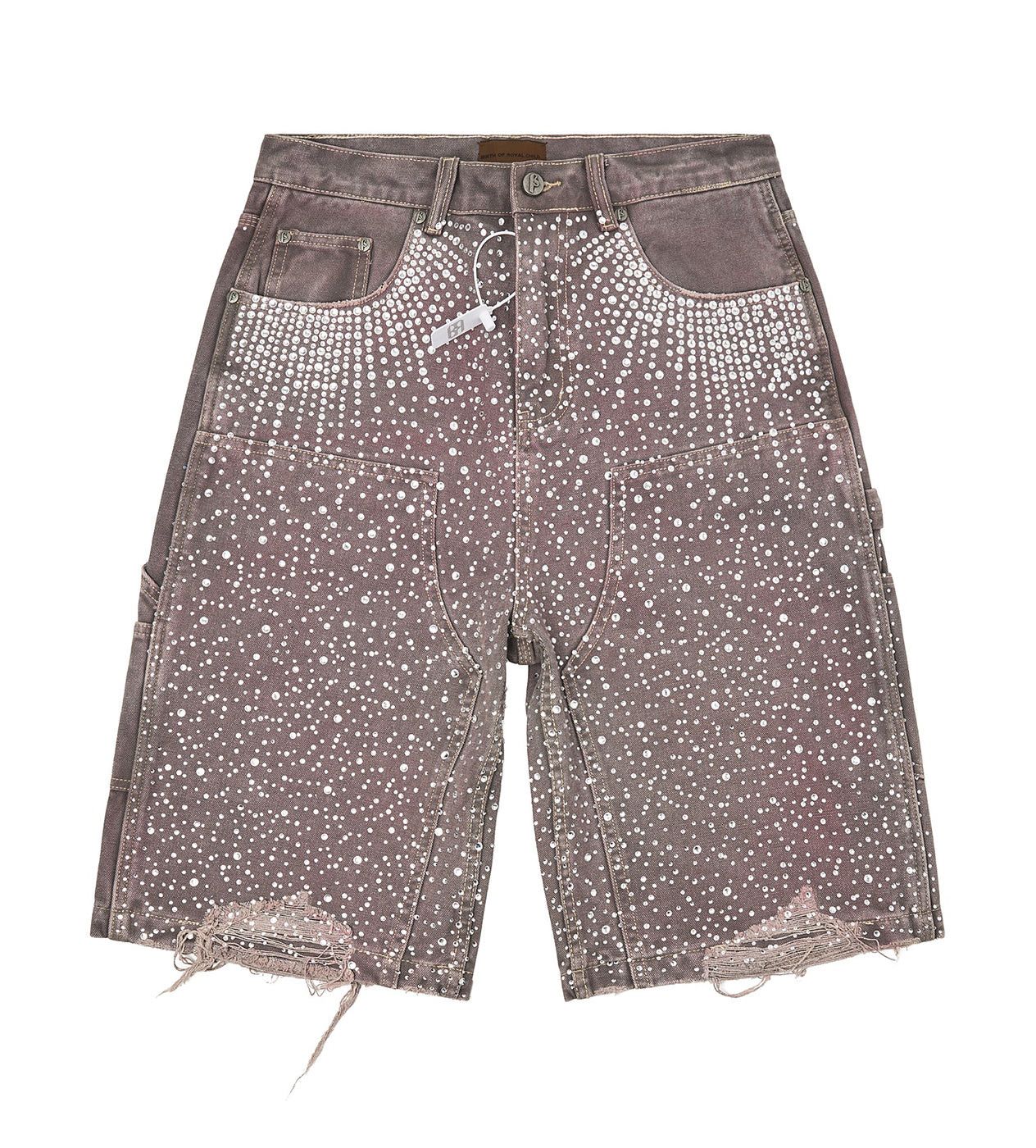 Birth of Royal Child Redial 20k Diamond Shorts Washed Brown Size US 36 / EU 52 - 1 Thumbnail