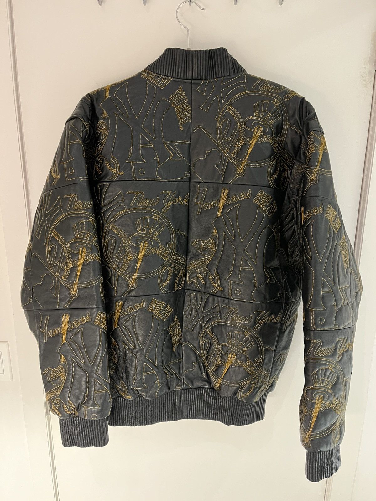 MLB RARE MLB Jeff Hamilton New York Yankees Leather Jacket Size US L / EU 52-54 / 3 - 2 Thumbnail