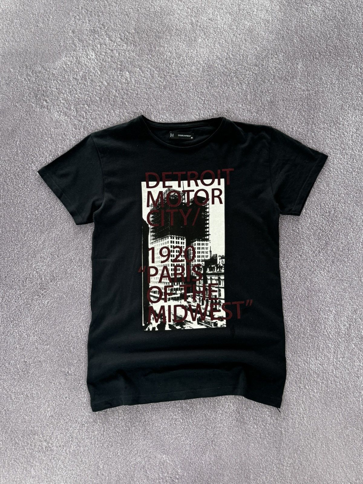 Dsquared2 Y2K Dsquared 2 Glamour Printed 00s Top T-Shirt Size M / US 6-8 / IT 42-44 - 1 Thumbnail