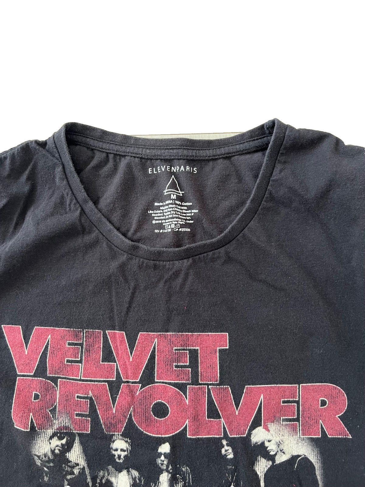 Eleven Paris Eleven Paris Velvet Revolver Backstage Cotton Tee ( M ) Size M / US 6-8 / IT 42-44 - 2 Thumbnail