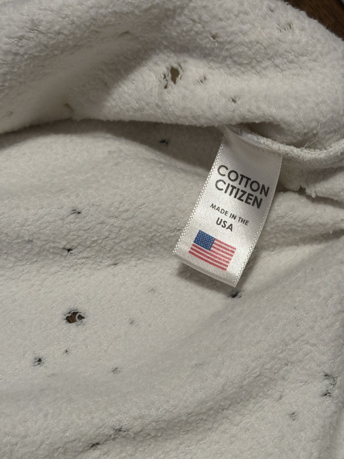 COTTONCITIZEN Cotton Citizen distressed sweatshirt Size Medium Oversized Size US M / EU 48-50 / 2 - 5 Thumbnail