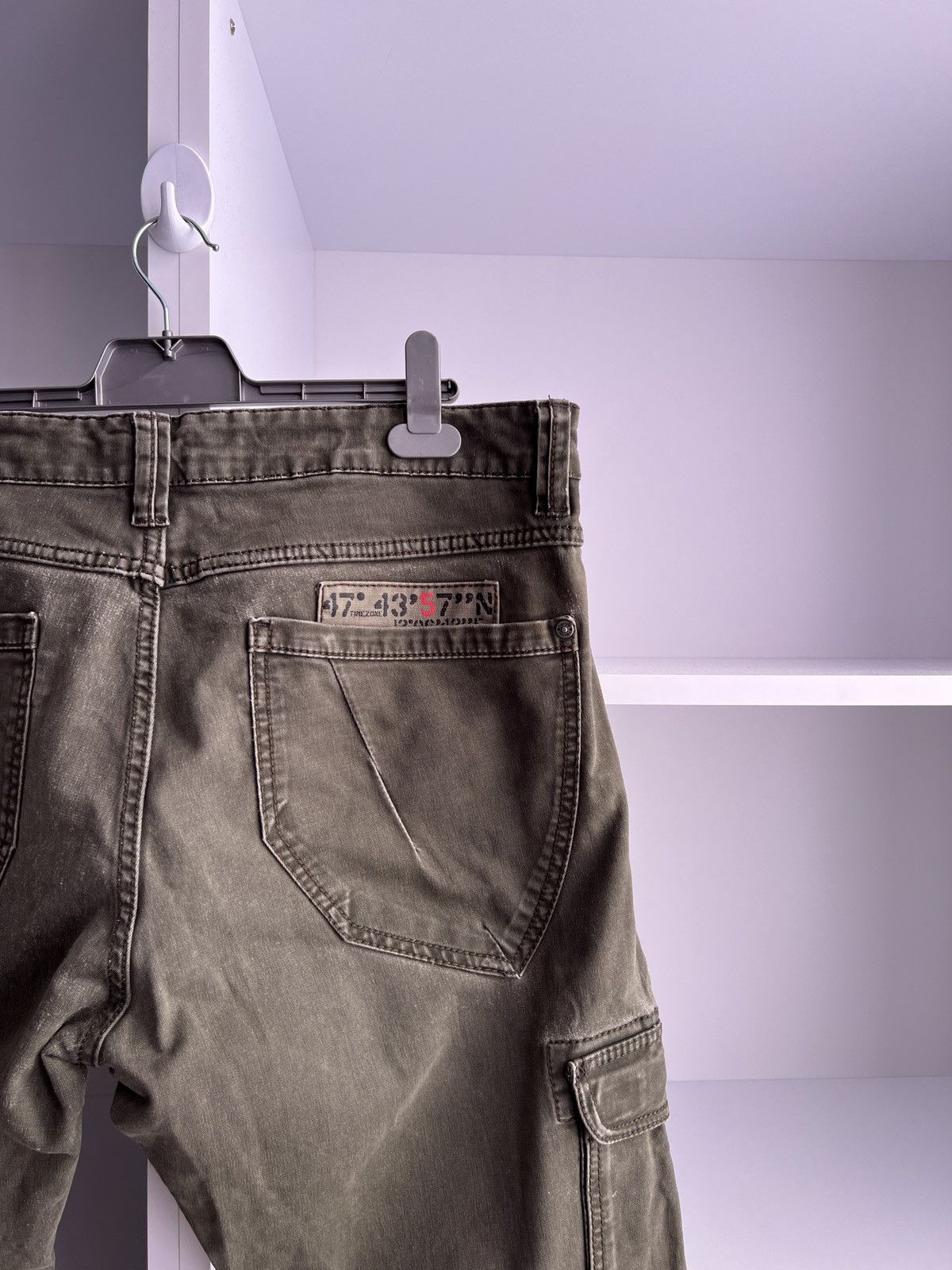 Designer × Vintage Vintage Timezone Archival Y2k Cargo pants Size US 36 / EU 52 - 11 Thumbnail