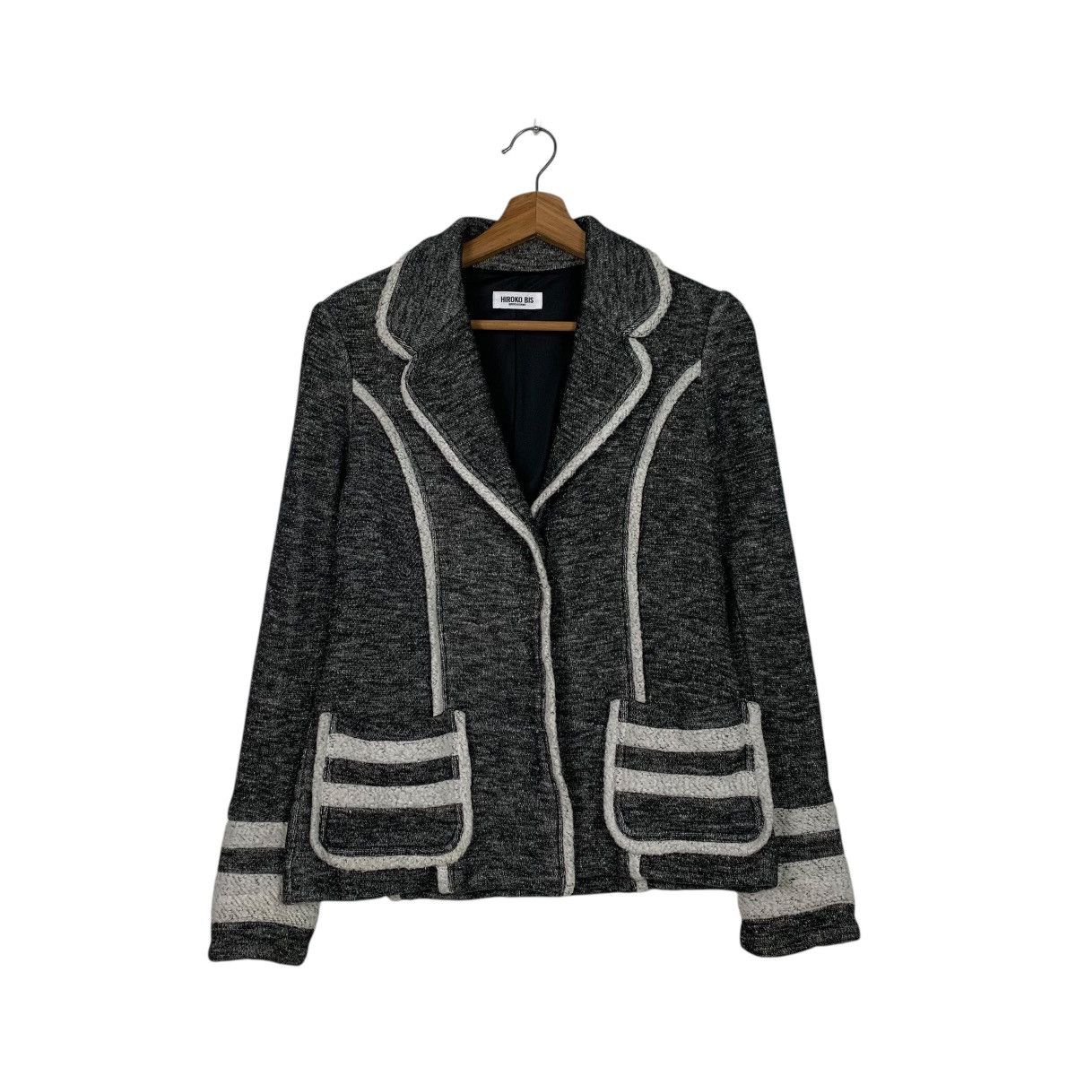 Hiroko Koshino Homme Hiroko Koshino Women Jacket Size XS / US 0-2 / IT 36-38 - 1 Thumbnail