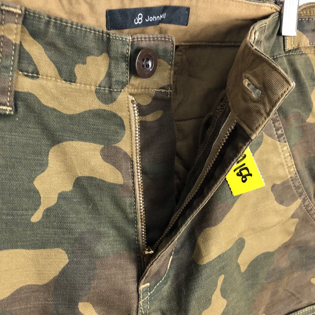Johnbull John Bull Camo utility military japan Brown Pants #A156 Size US 28 / EU 44 - 15 Thumbnail