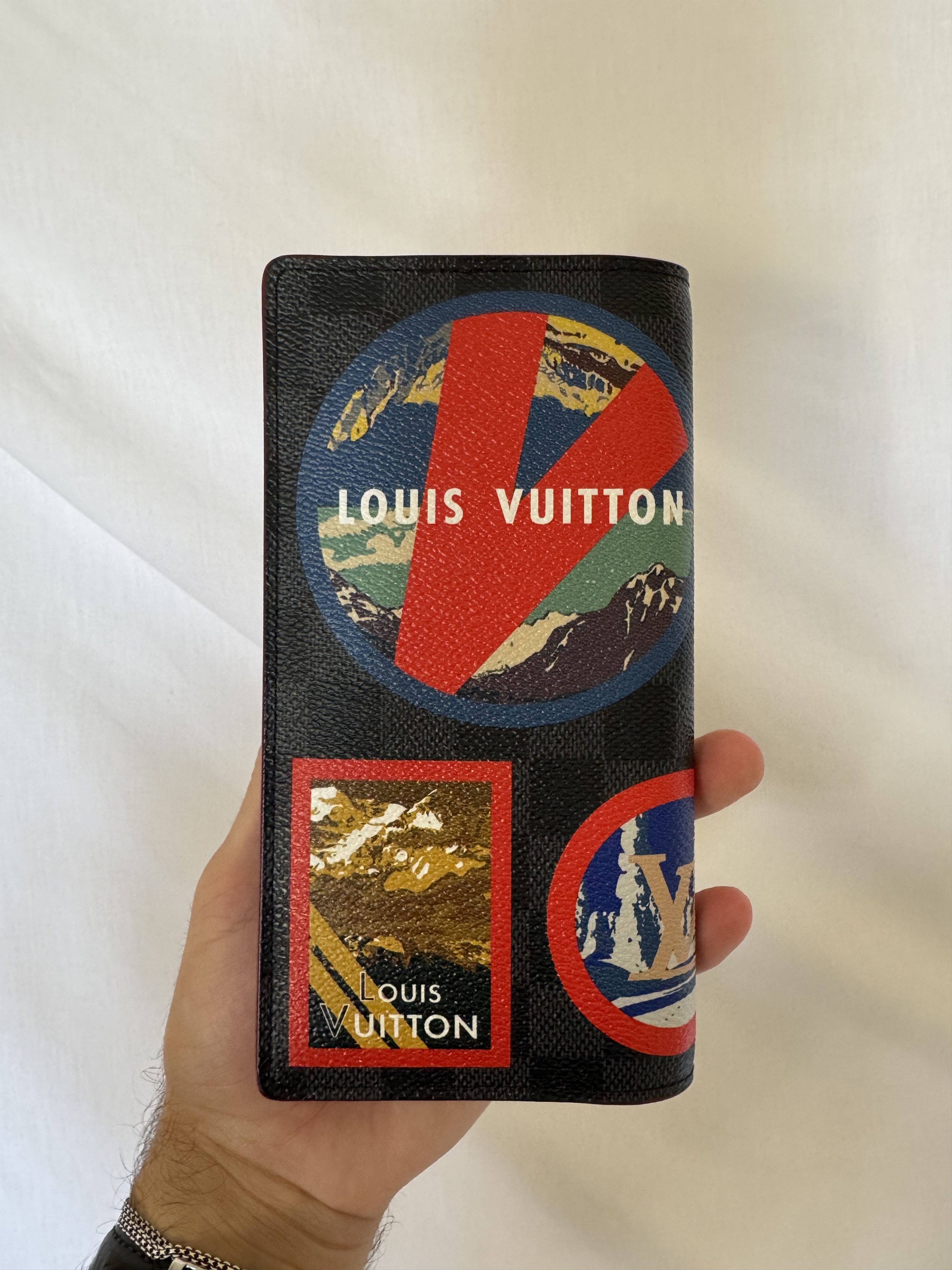 Louis Vuitton RARE & NEW Wallet Brazza Damier Graphite Alpes FW18 Size ONE SIZE - 3 Thumbnail