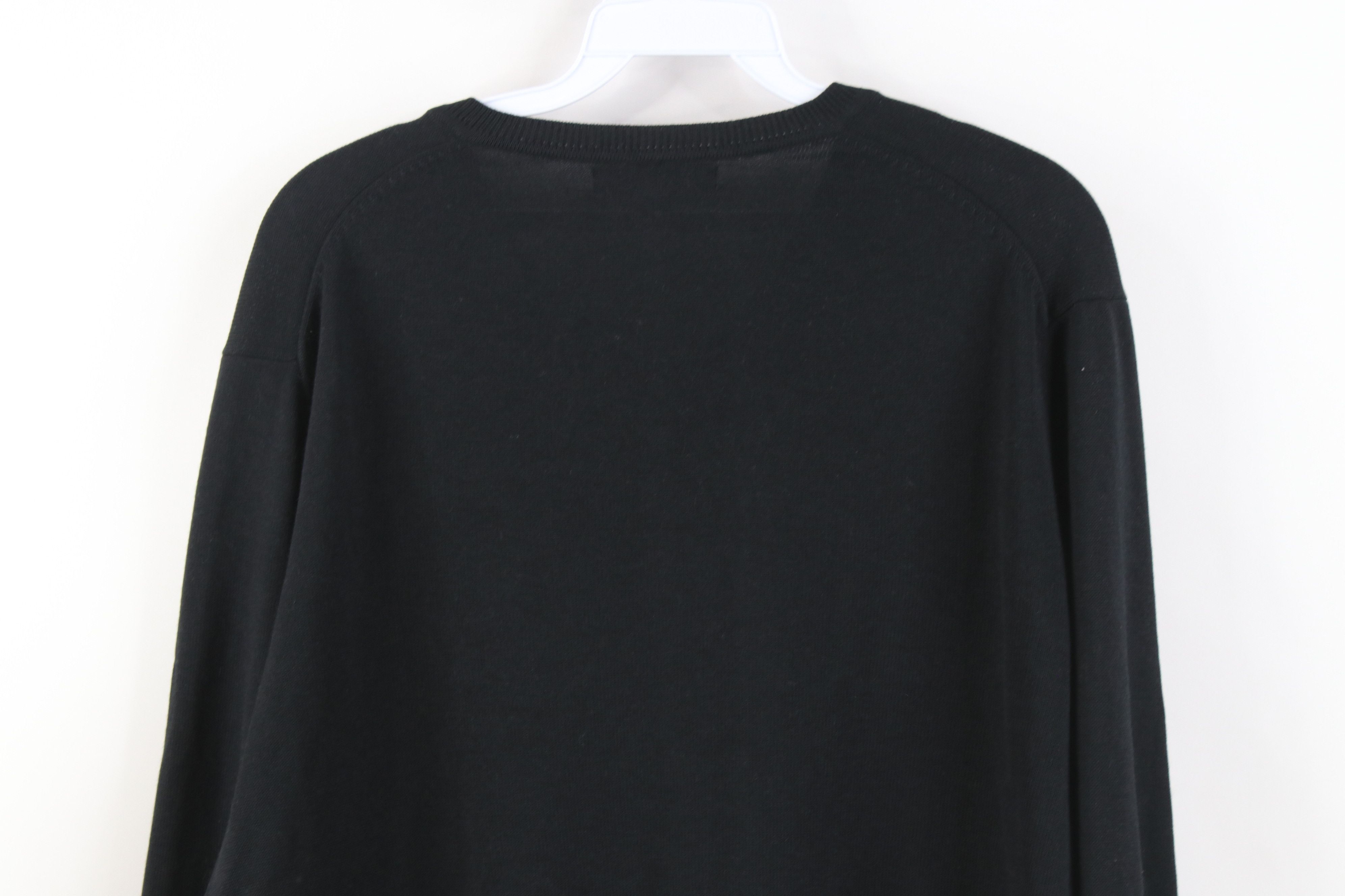 Banana Republic Banana Republic Lightweight Silk Cashmere Knit Sweater Black Size US L / EU 52-54 / 3 - 11 Thumbnail