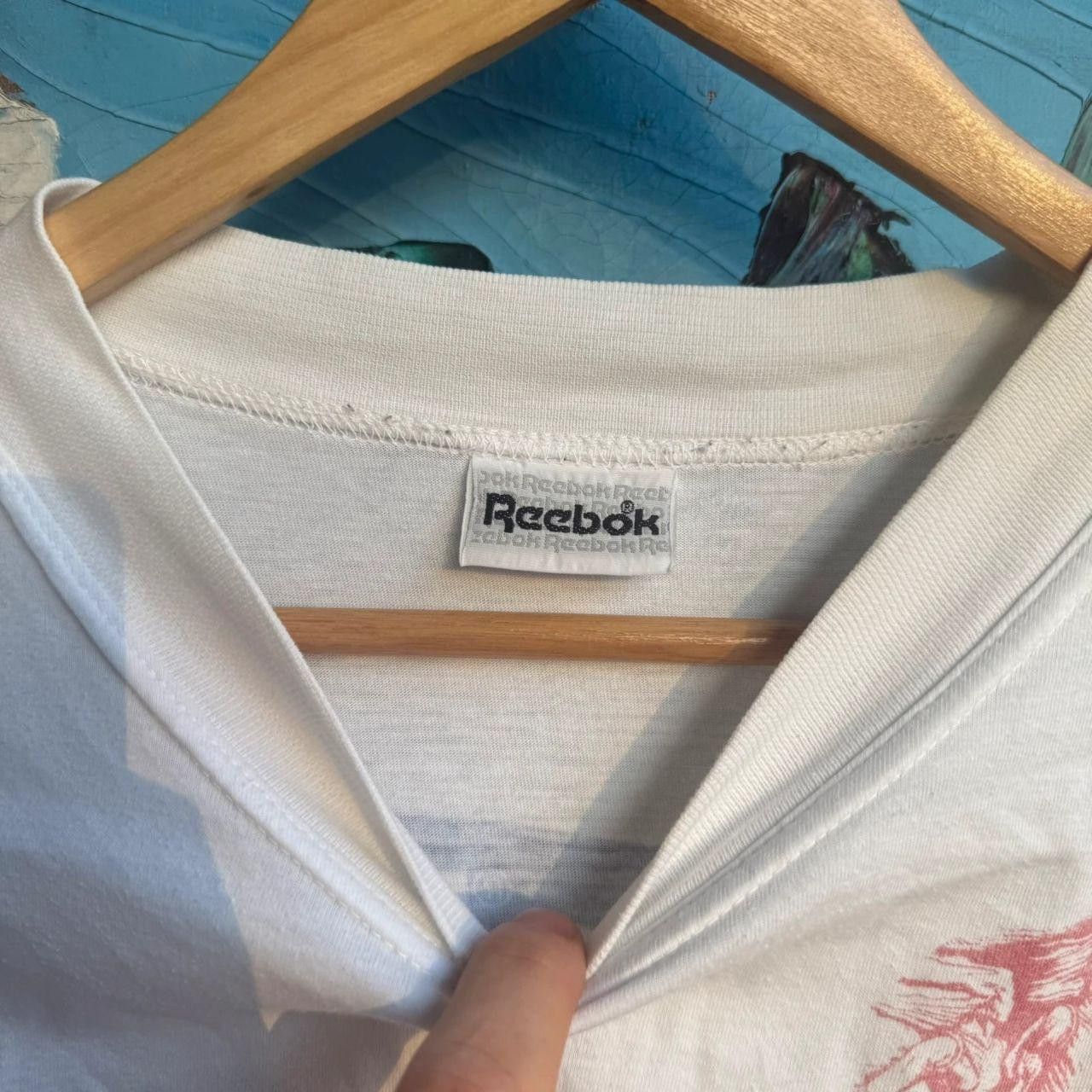 Reebok Reebok T shirt Printed 1992 Marathon Size US L / EU 52-54 / 3 - 5 Thumbnail