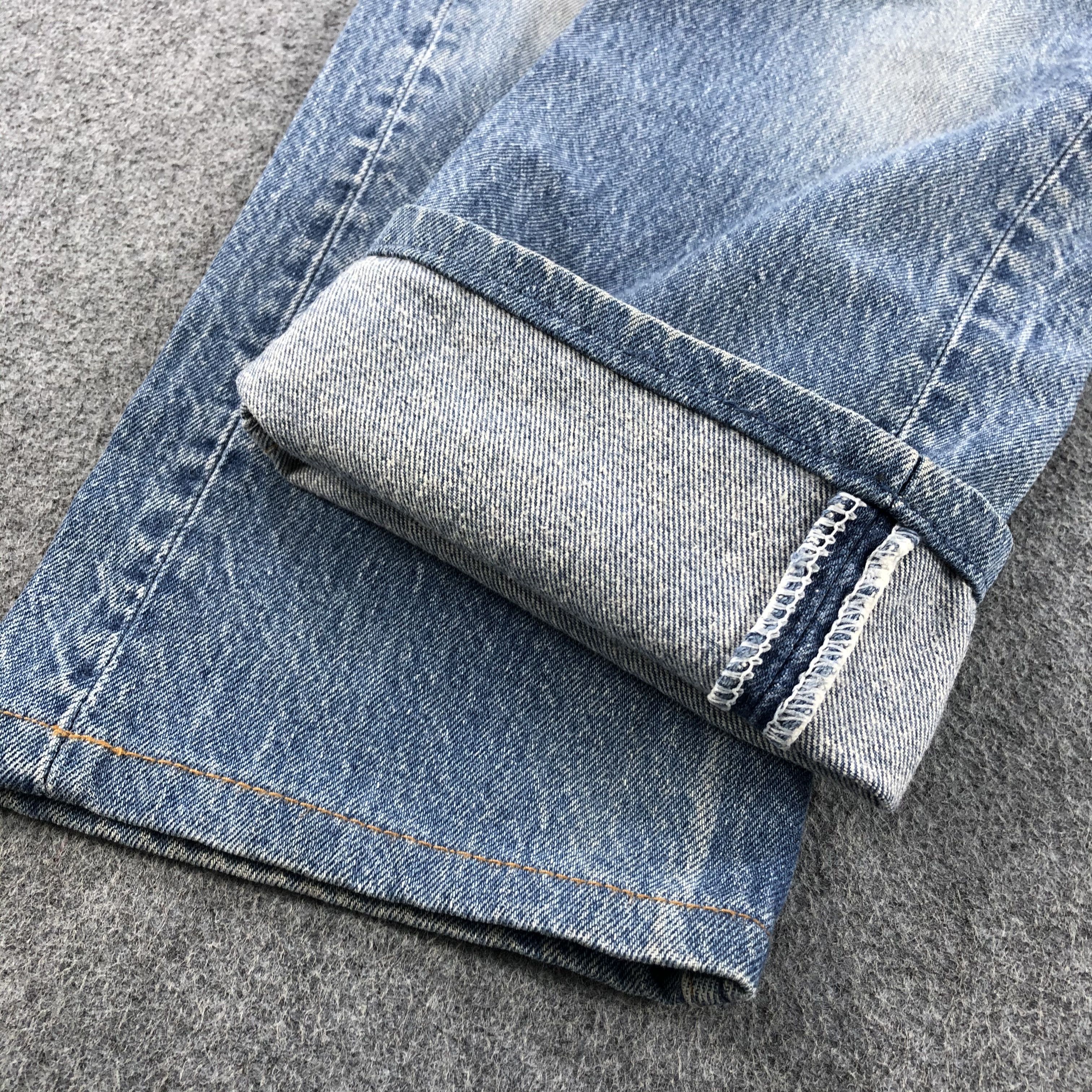 Levi's 80s Vintage Blue Wash Levis 501 Jeans-JM2081 Size US 29 - 6 Thumbnail