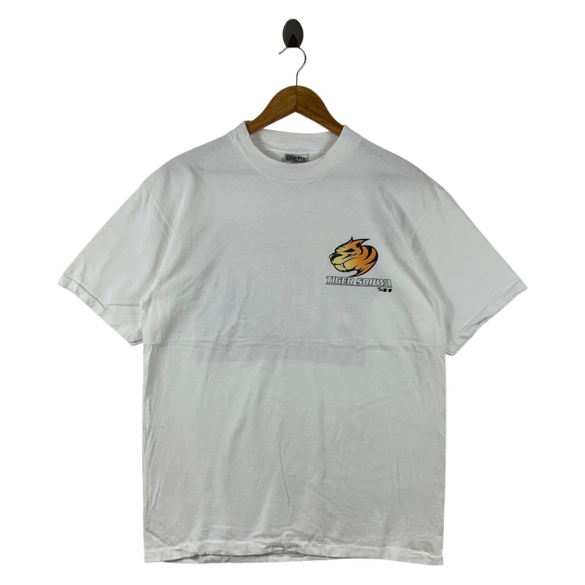 Vintage Vintage TAKAHIRO TIGER SOHWA Ducati superbike rider tee Size US L / EU 52-54 / 3 - 2 Thumbnail