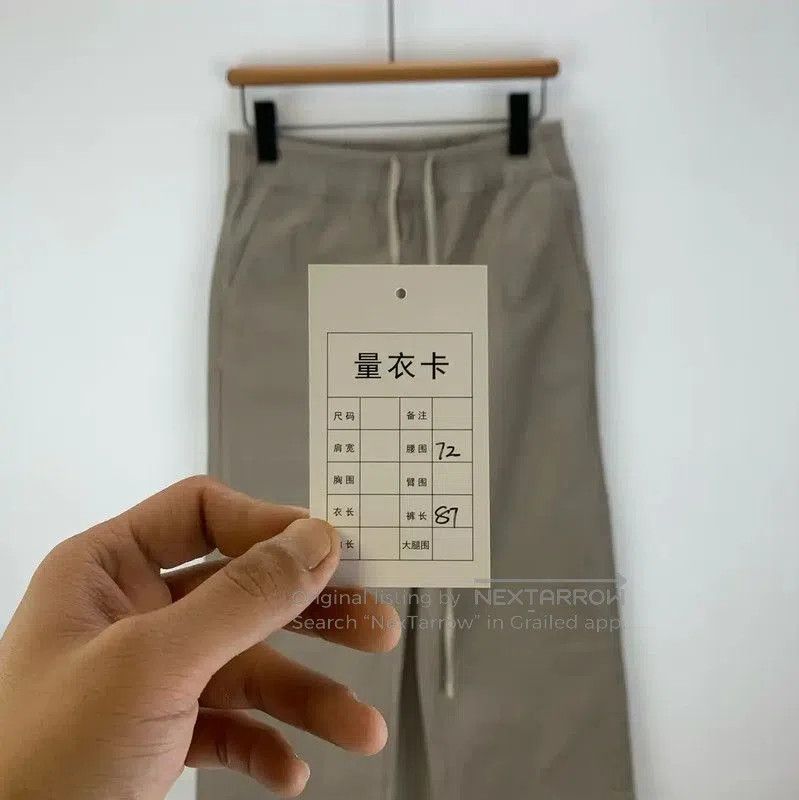 Rick Owens Rick Owens Light Gray Casual Women's Pants . Size 23" - 6 Thumbnail