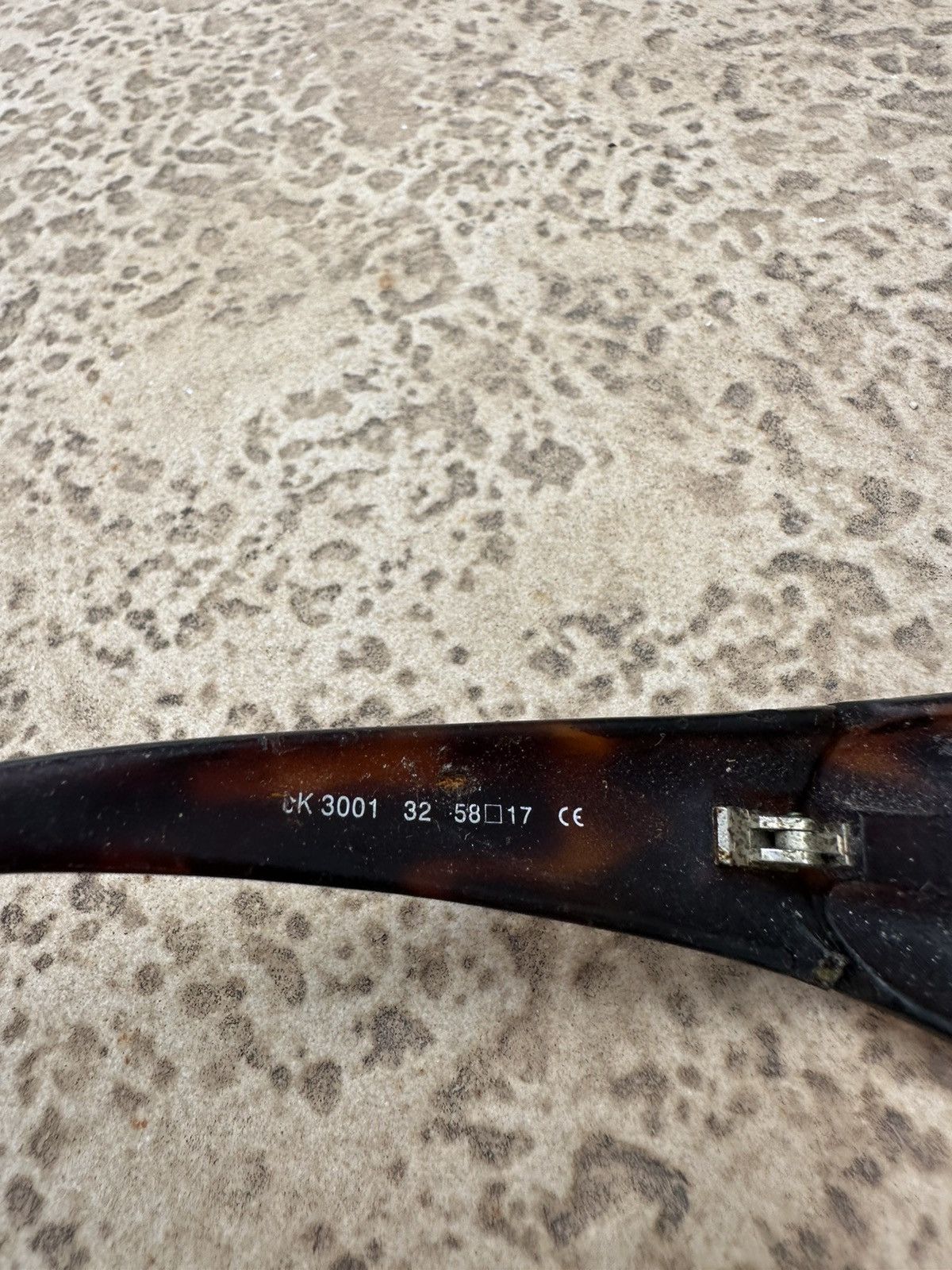 Calvin Klein × Vintage Calvin Klein Sunglasses cK 3001 Vintage Brown Size ONE SIZE - 5 Thumbnail