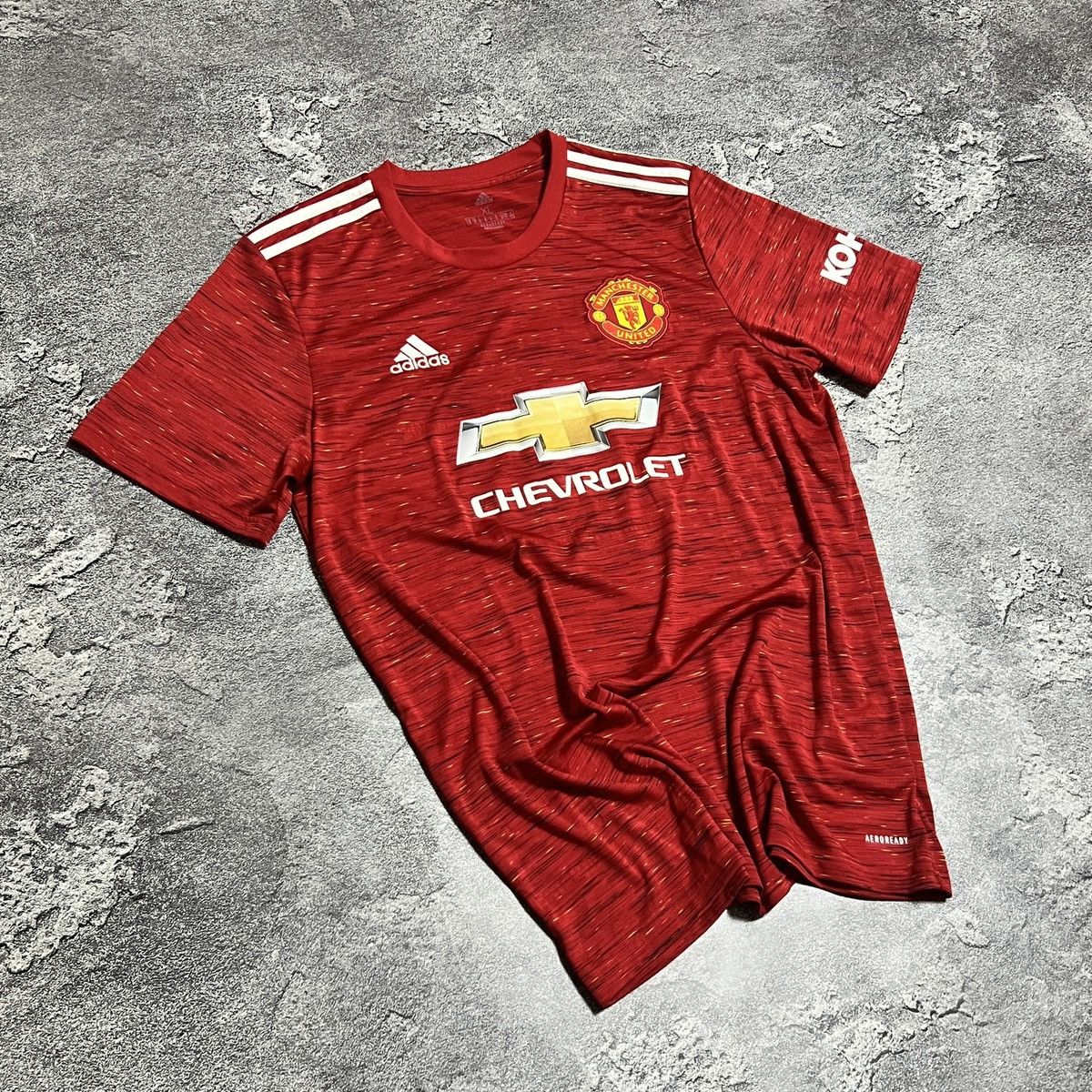 Adidas Manchester United 2020/21 Adidas Home Jersey Size US XL / EU 56 / 4 - 3 Thumbnail