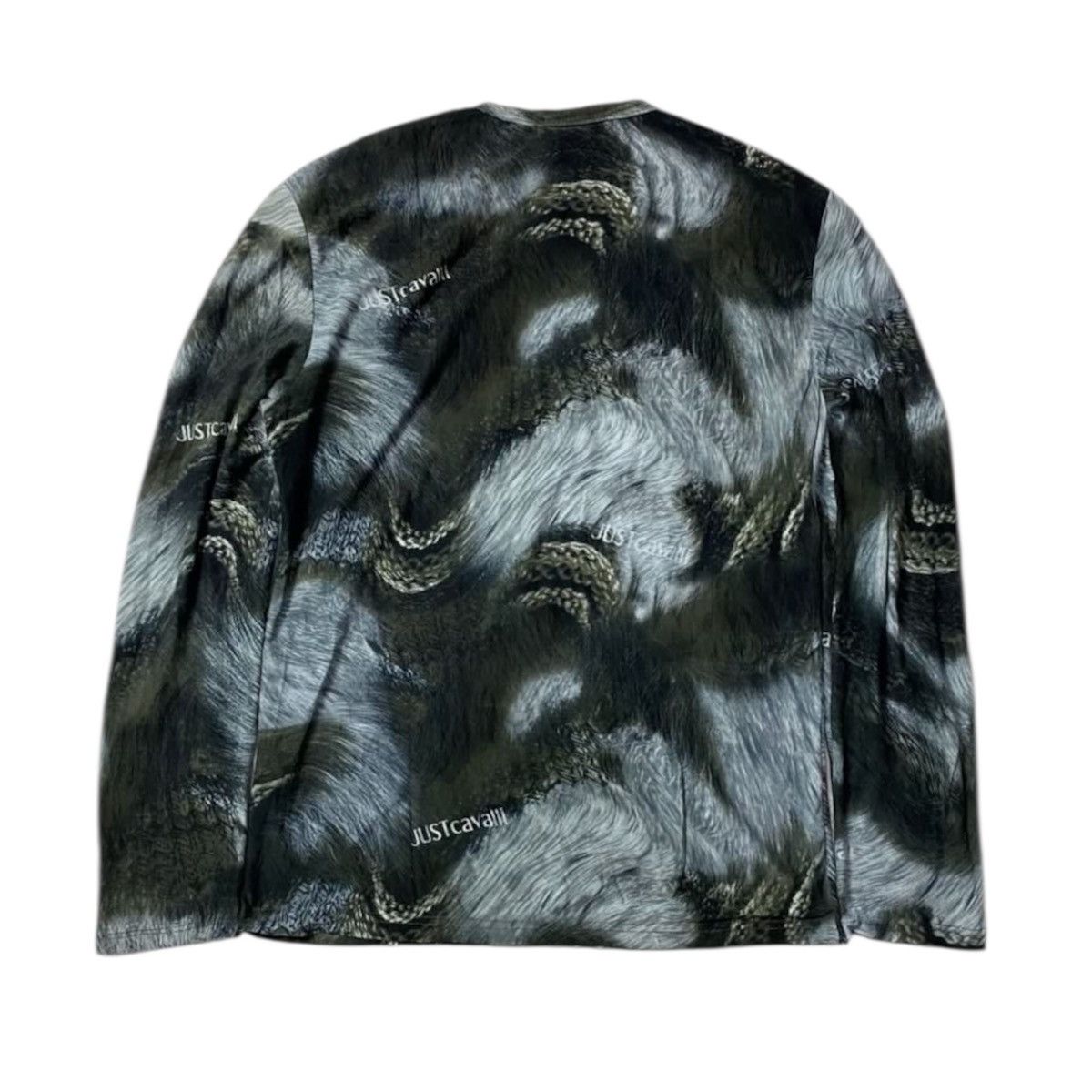 Just Cavalli × Roberto Cavalli × Vintage Just Cavalli by Roberto Cavalli Long Sleeve Size US L / EU 52-54 / 3 - 2 Thumbnail