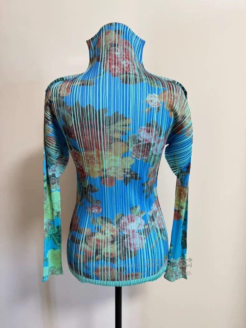 Issey Miyake Issey Miyake Printed Top Size L / US 10 / IT 46 - 3 Thumbnail