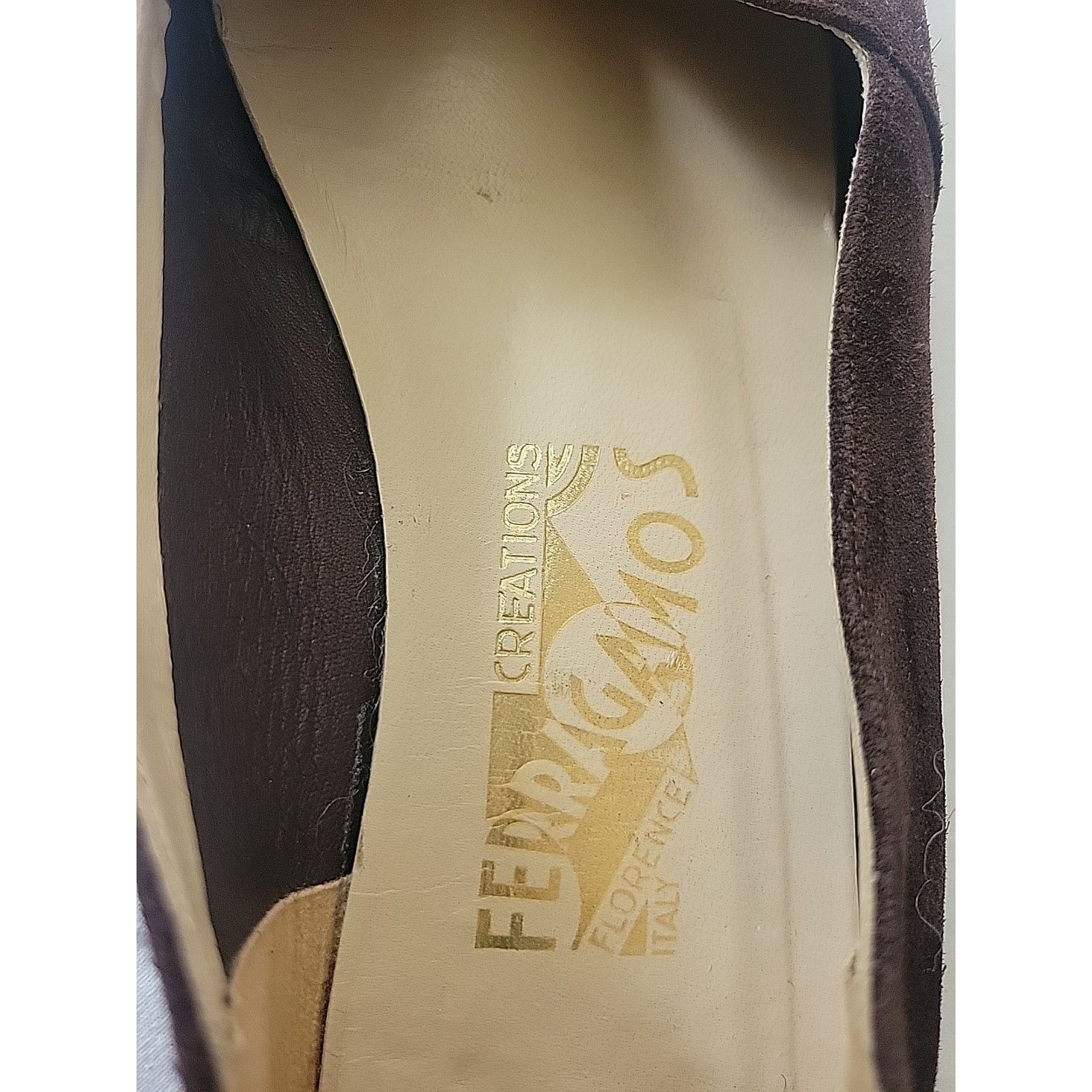 Salvatore Ferragamo Salvatore Ferragamo Women Brown Suede Shoes Sze EU 39 / US 9 Size US 9 / IT 39 - 8 Thumbnail