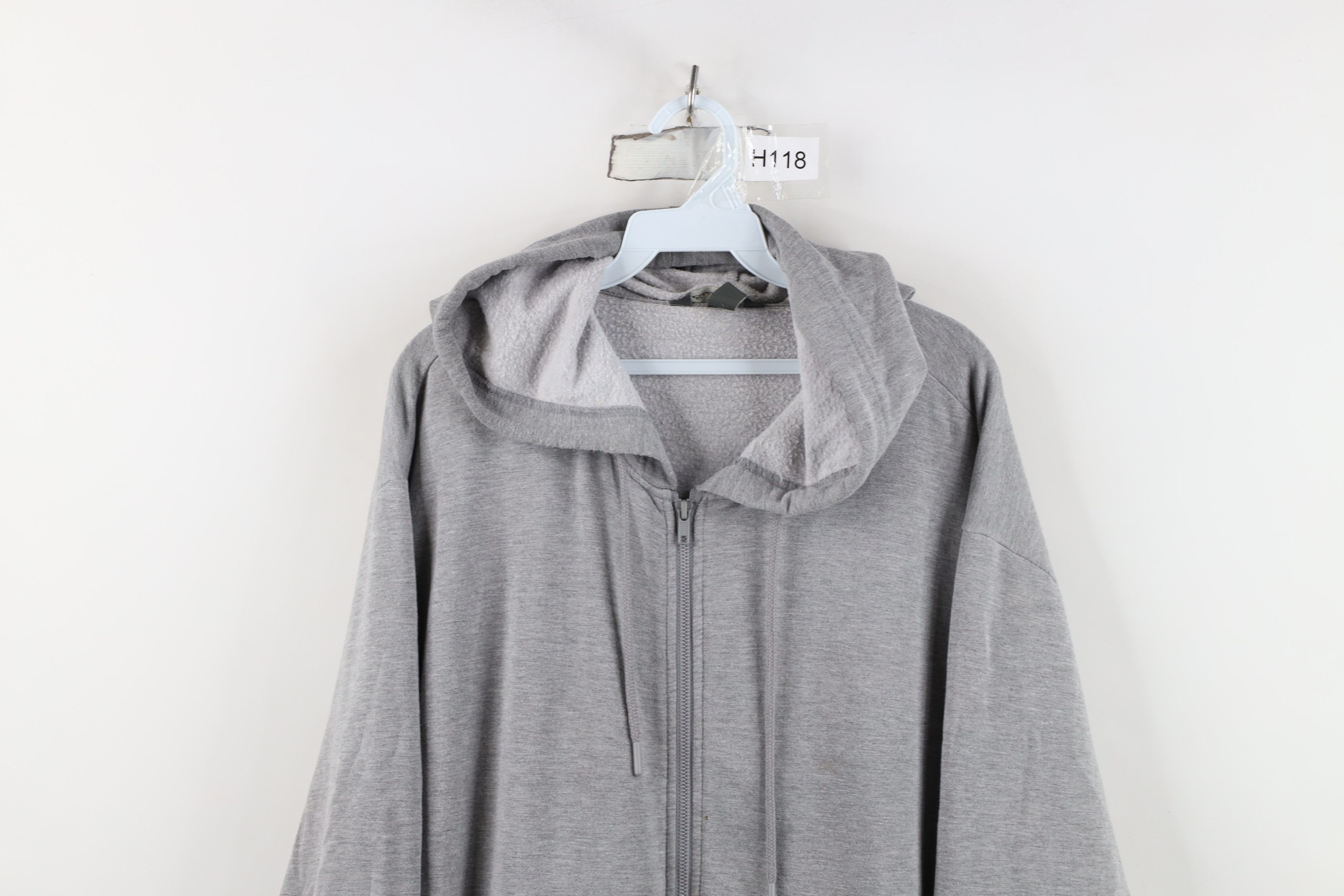 Eddie Bauer Vintage Y2K Eddie Bauer Full Zip Hoodie Sweatshirt Gray Size US M / EU 48-50 / 2 - 2 Thumbnail