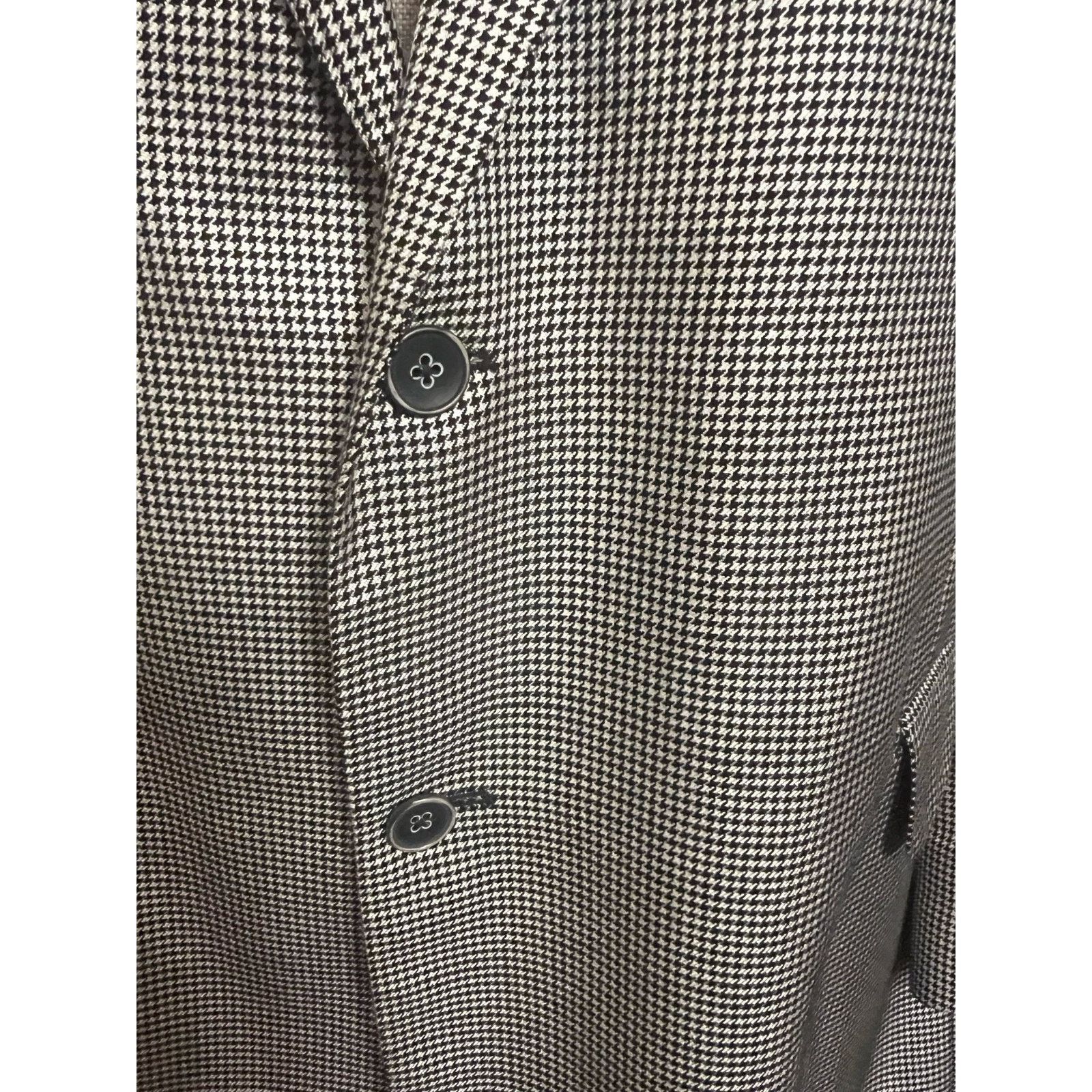 Other G Manzoni Wool/Silk Blend Blazer Sz 40 L Made In Italy Size 40L - 4 Thumbnail