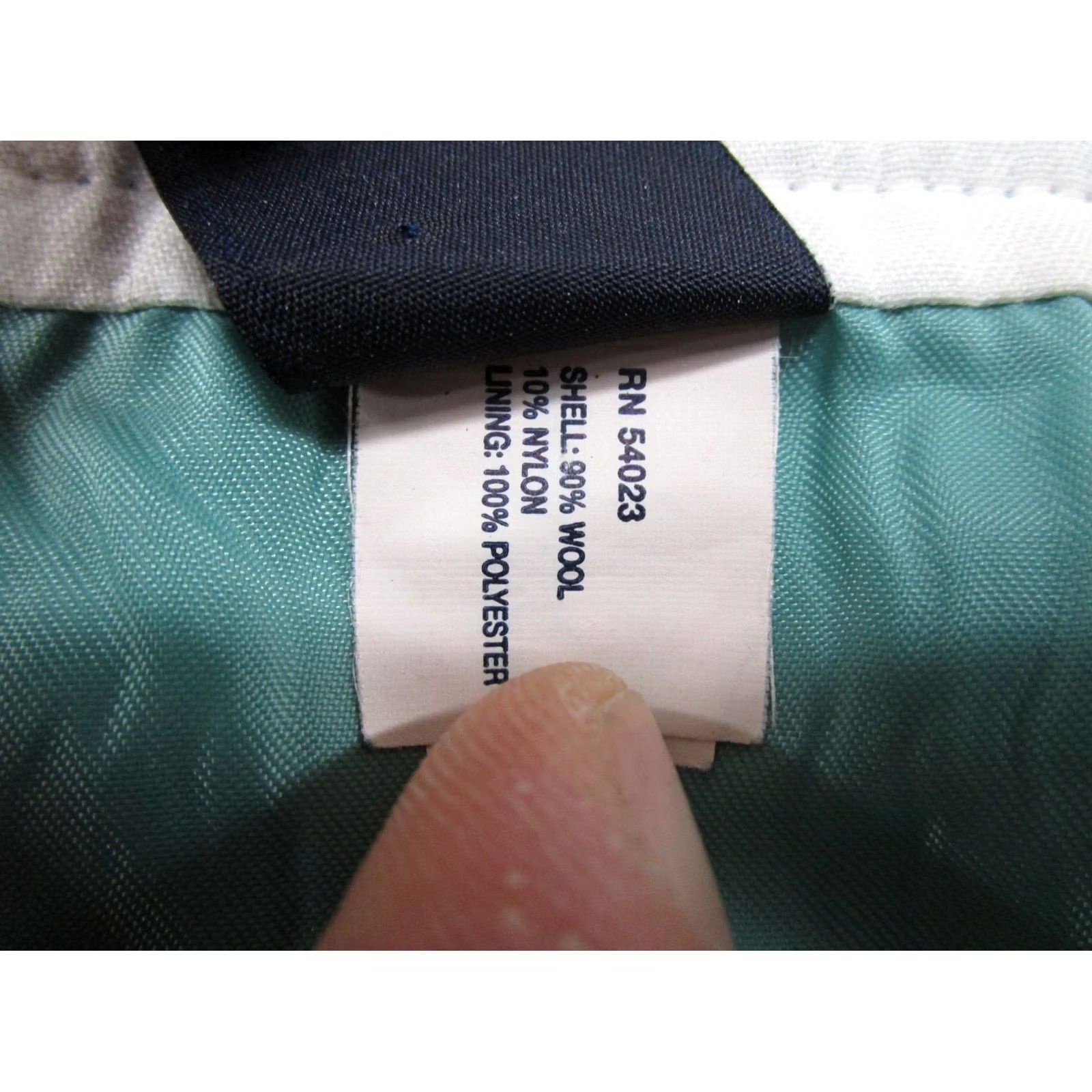 Gap VINTAGE Gap Teal Blue Mini Wool Skirt Size 10 Preppy Style Women Short Lined Spring Fall Mens Womens Size 32" / US 10 / IT 46 - 3 Thumbnail