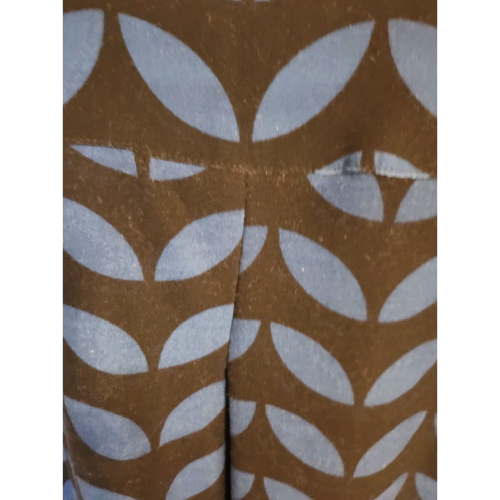Vintage Reborn Collection Jersey Geometric Print Empire Waist Mini Dress XL Size XL / US 12-14 / IT 48-50 - 3 Thumbnail