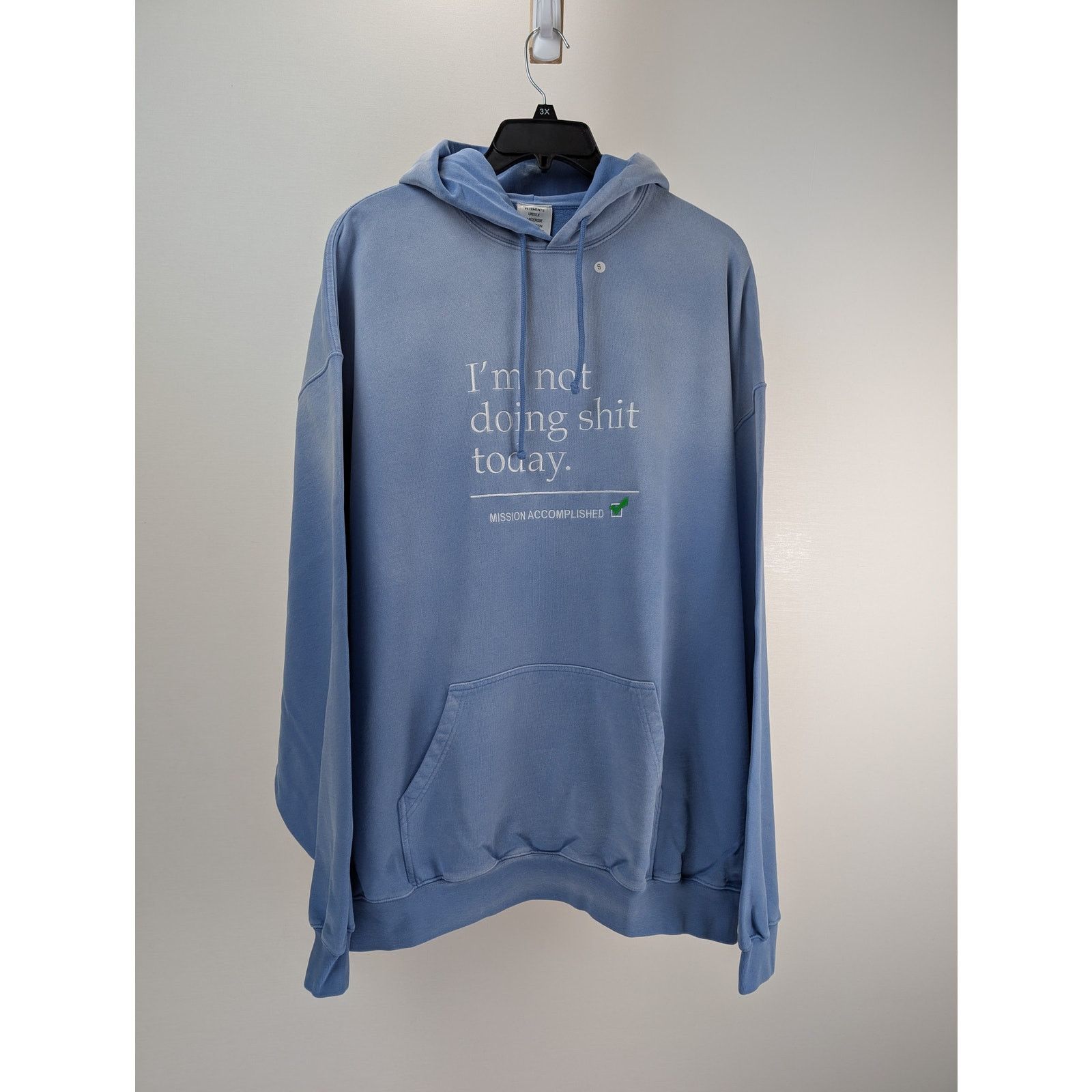 Vetements Vetements I'm probably lying hoodie | Grailed