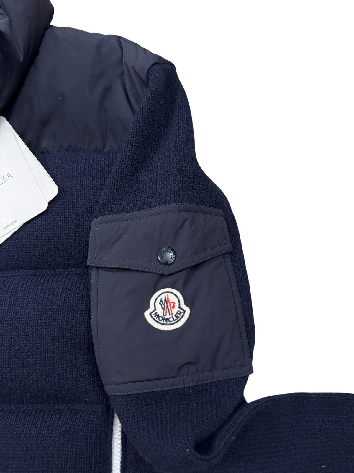 Moncler 🔥Moncler Knitted Wool Jacket/Moncler Cardigan Tricot Jacket Size US XL / EU 56 / 4 - 6 Thumbnail