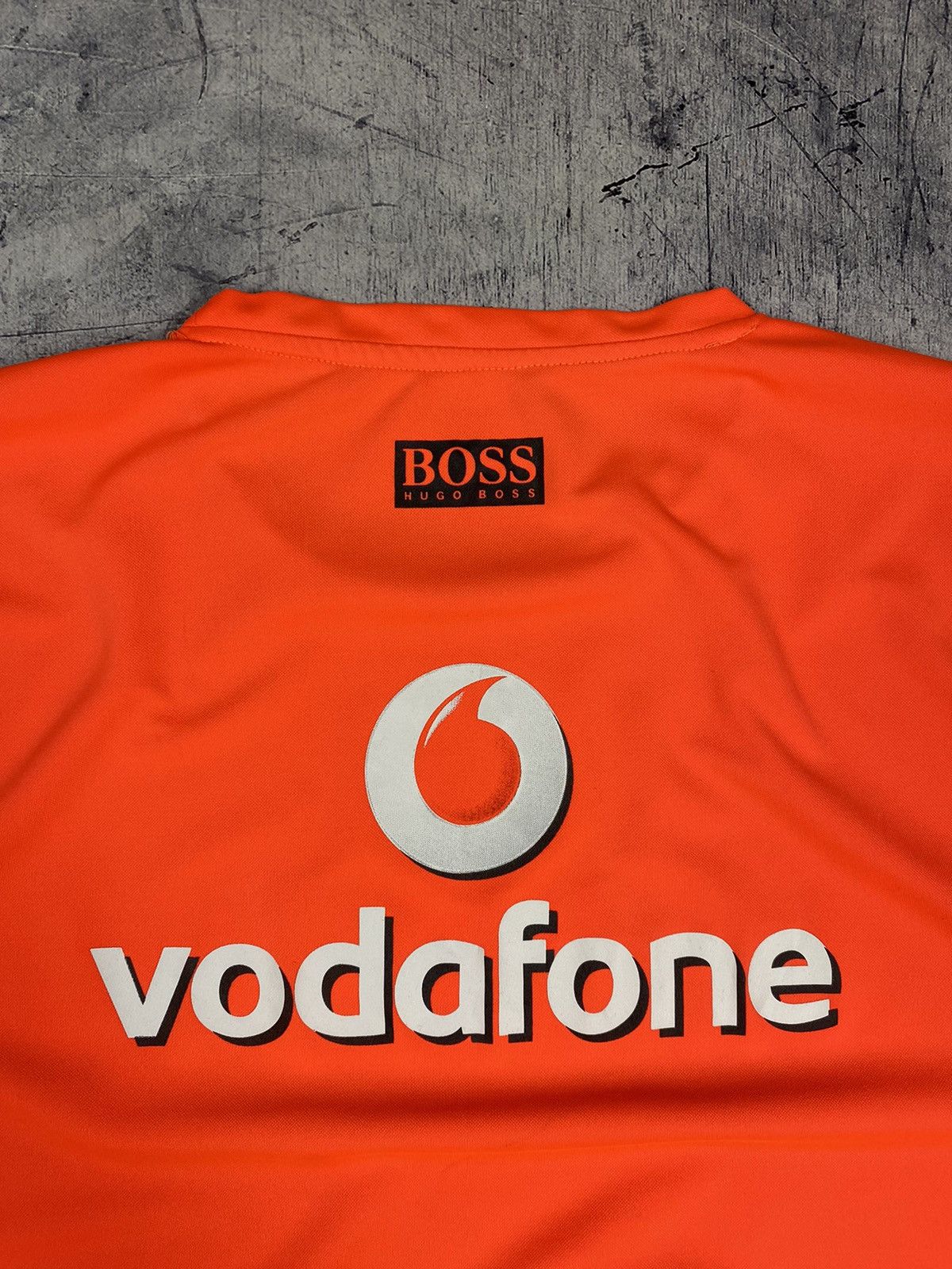 Malcolm McLaren × Mercedes-Benz Racing Vodafone Mclaren Mercedes Boss F1 NASCAR Tee T Shirt Size US XXL / EU 58 / 5 - 10 Thumbnail
