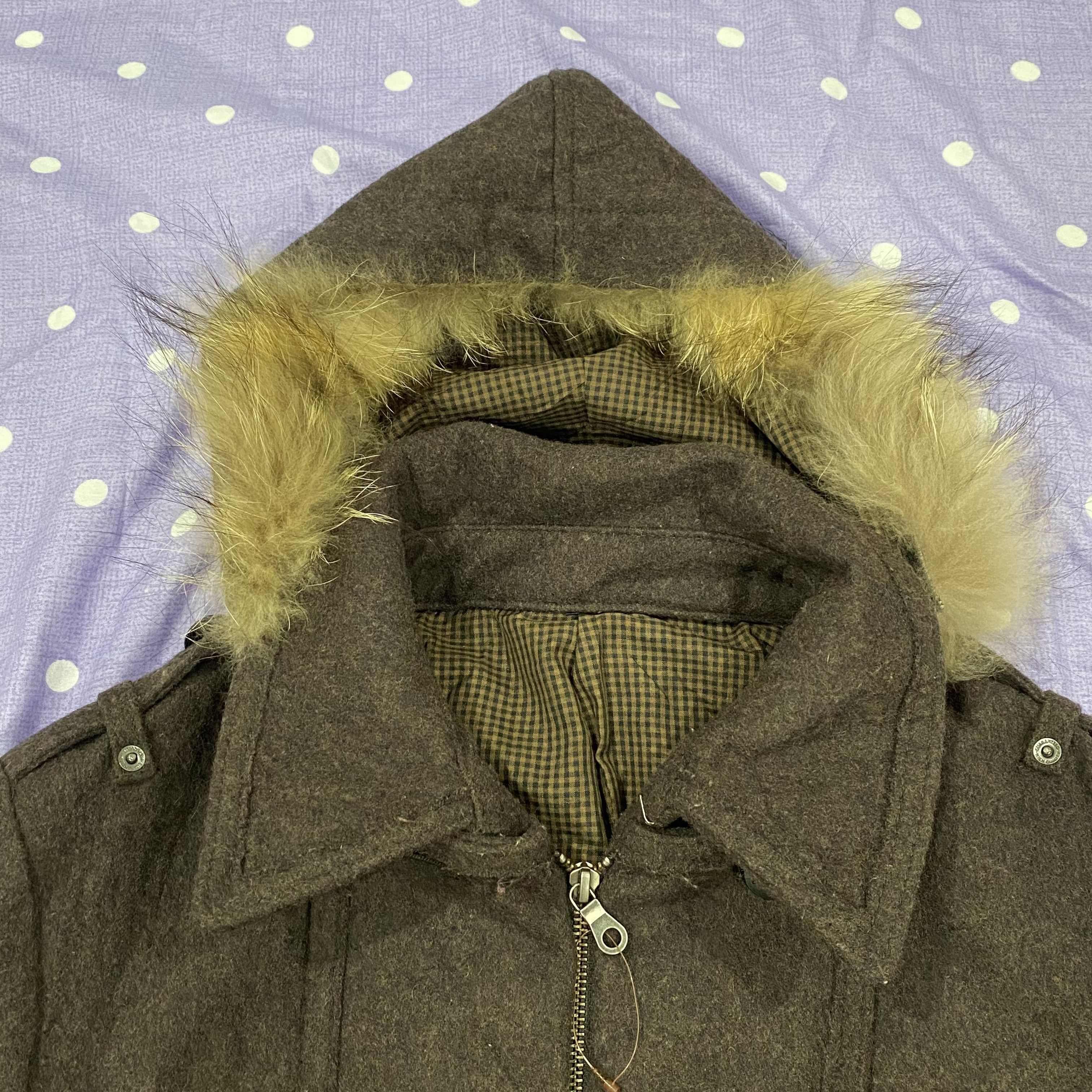 PPFM PPFM Wool Fur Jacket - Fit Size M Size US M / EU 48-50 / 2 - 4 Thumbnail