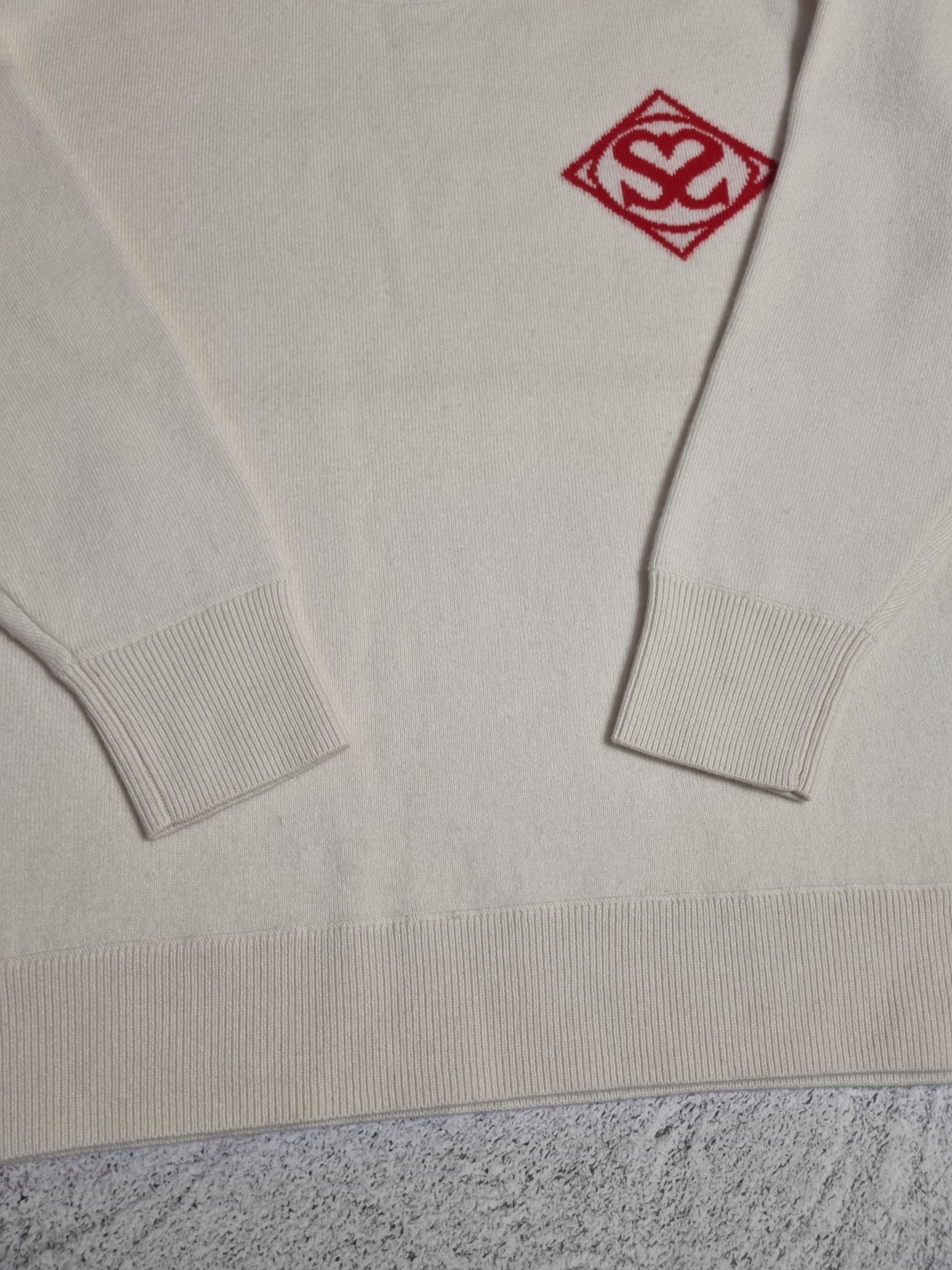 Sandro Sandro Paris Graphic Print Double S Heart Logo Sweater Size M / US 6-8 / IT 42-44 - 7 Thumbnail