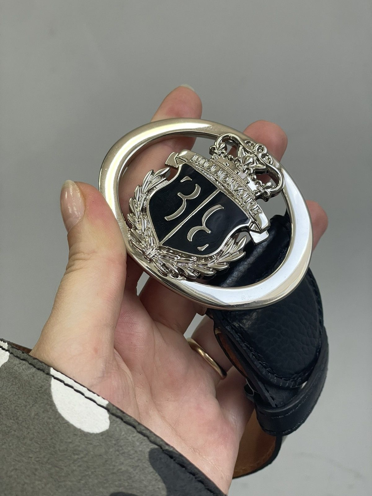 Billionaire Couture Rare leather billionaire cuture leather camo belt Size ONE SIZE - 10 Thumbnail