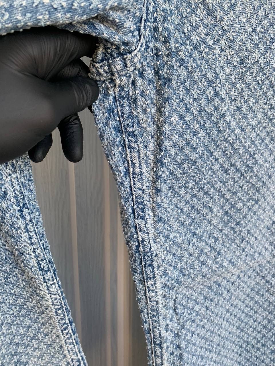 Japanese Brand × Rag & Bone Rag & Bone Logan Mid-Rise Wide Leg Indigo Tweed Denim Jeans Size US 31 - 7 Thumbnail