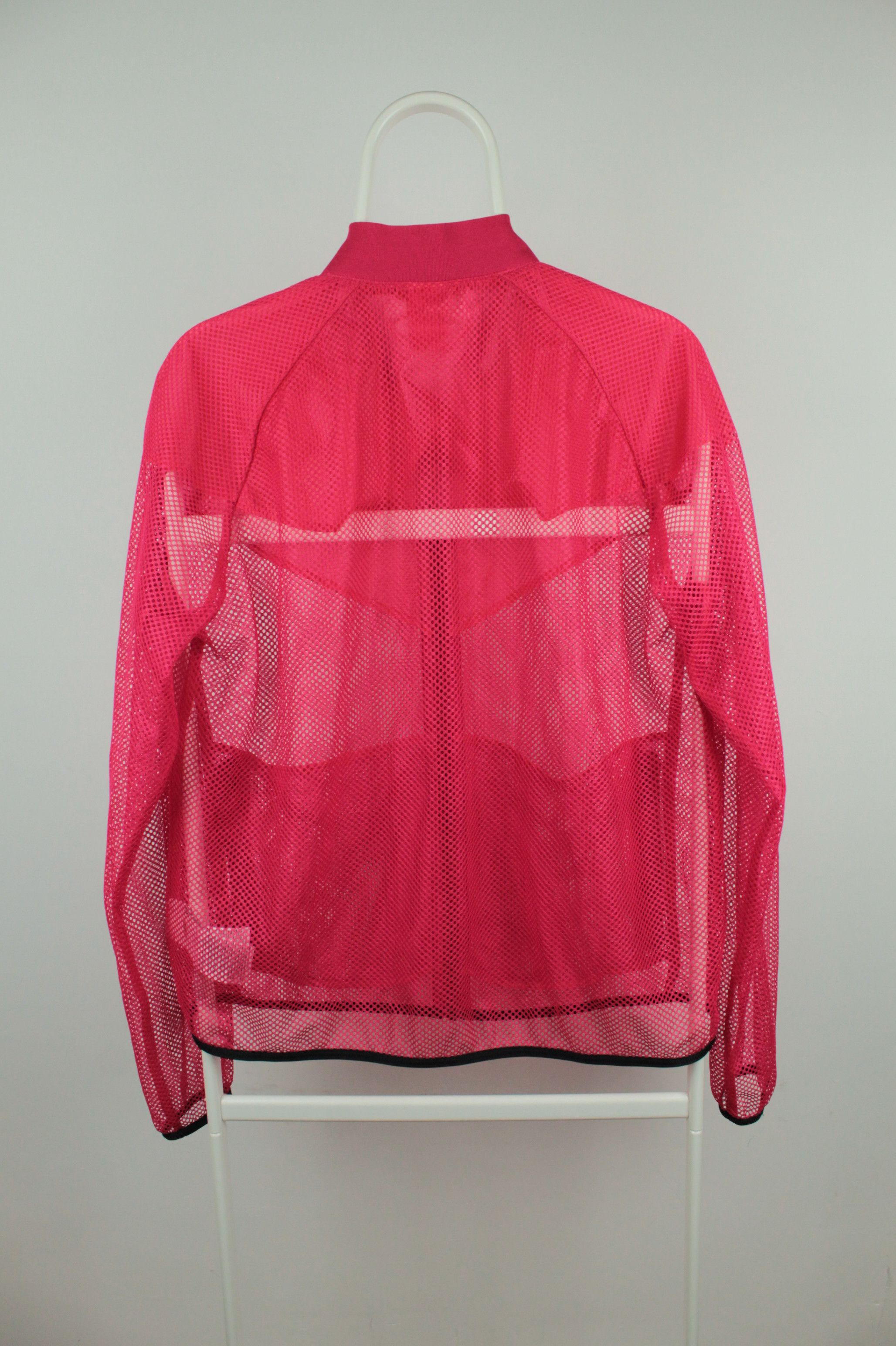 Nike Nike Sunset Mesh Red Women's Sportswear Jacket Size XL / US 12-14 / IT 48-50 - 7 Thumbnail