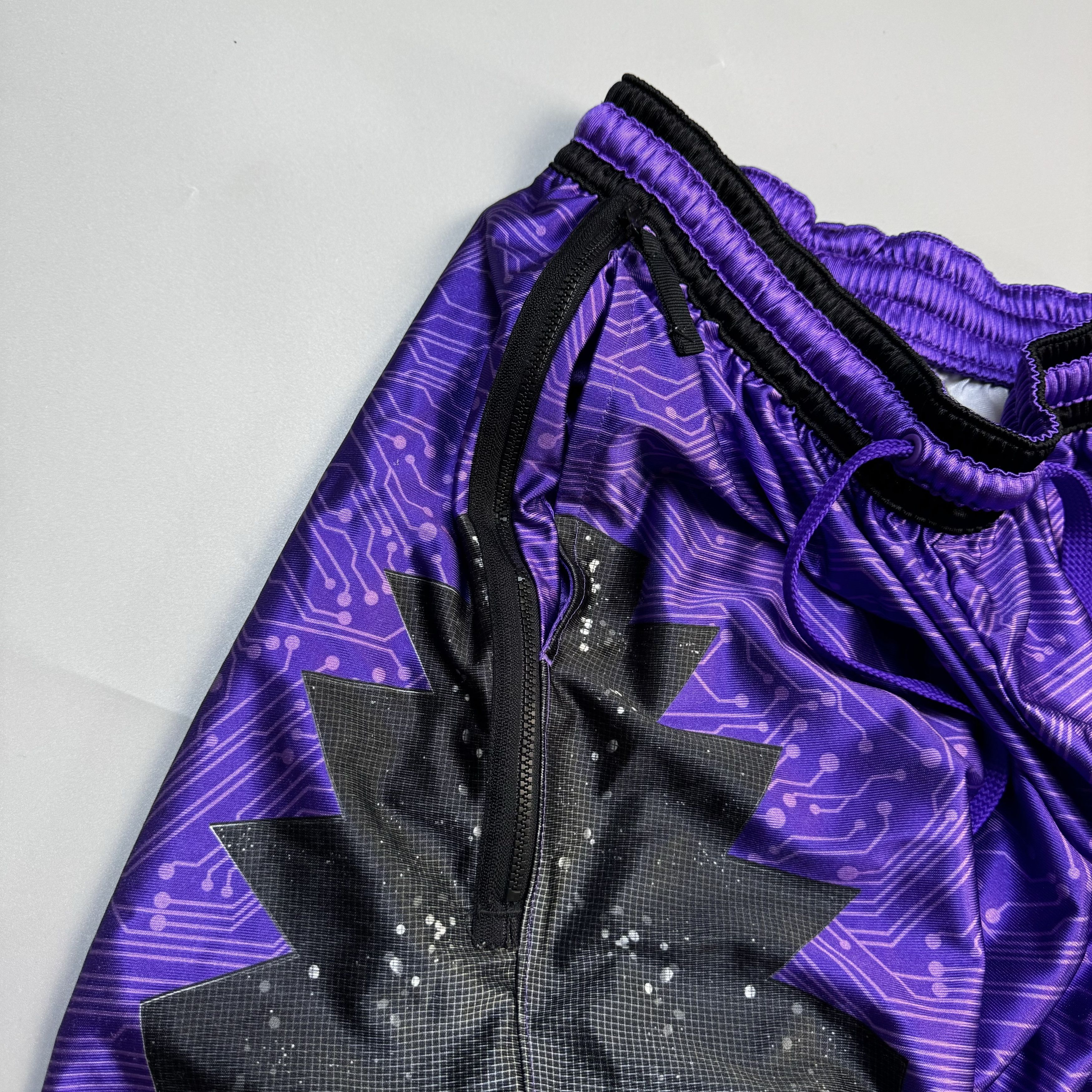 NBA NIKE LEBRON X SPACE JAM GOON SQUAD BASKETBALL SHORTS Size US 32 / EU 48 - 4 Thumbnail