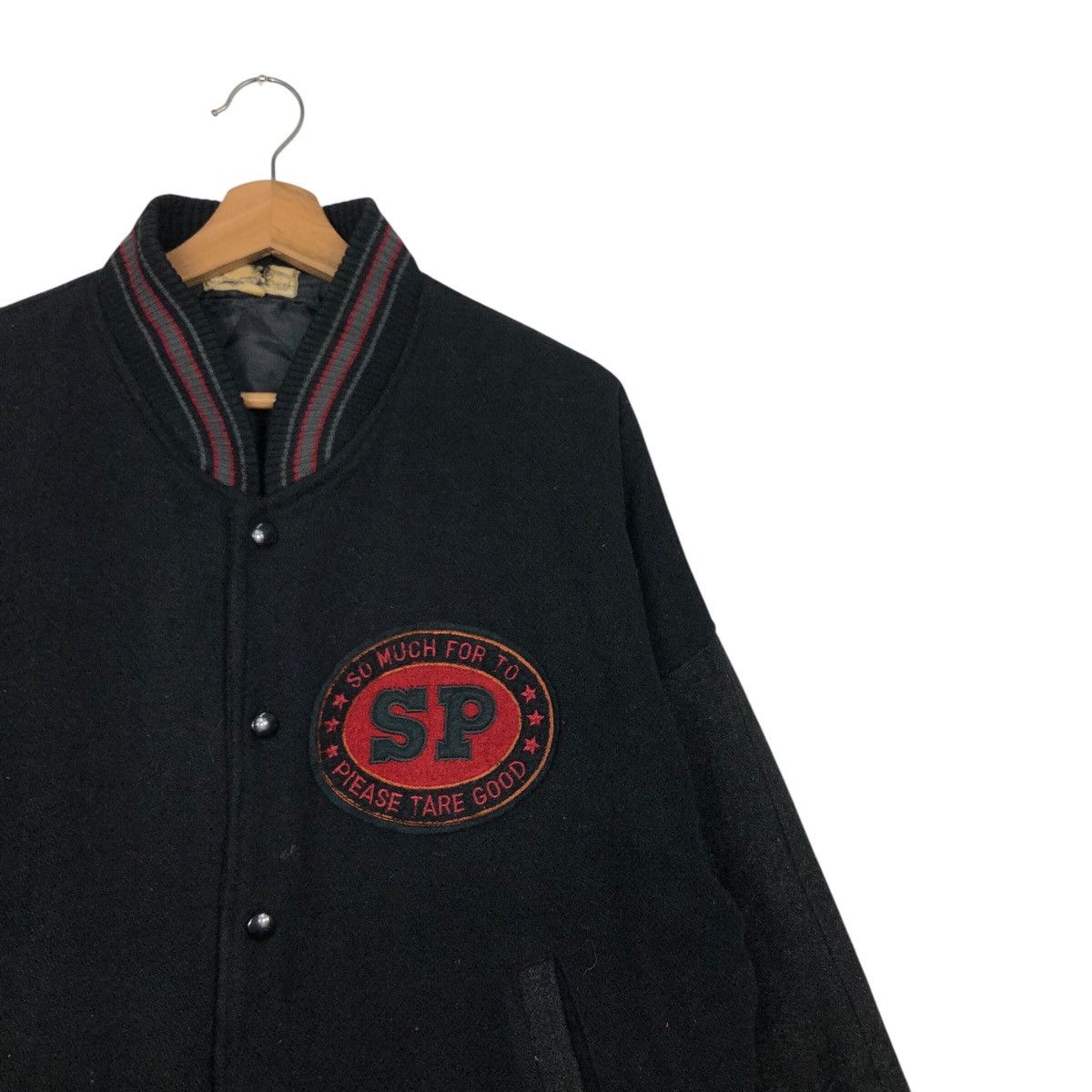 Japanese Brand 📌Vintage Jumper Bomber Jacket Freedom Big Logo Spell Out Size US M / EU 48-50 / 2 - 7 Thumbnail