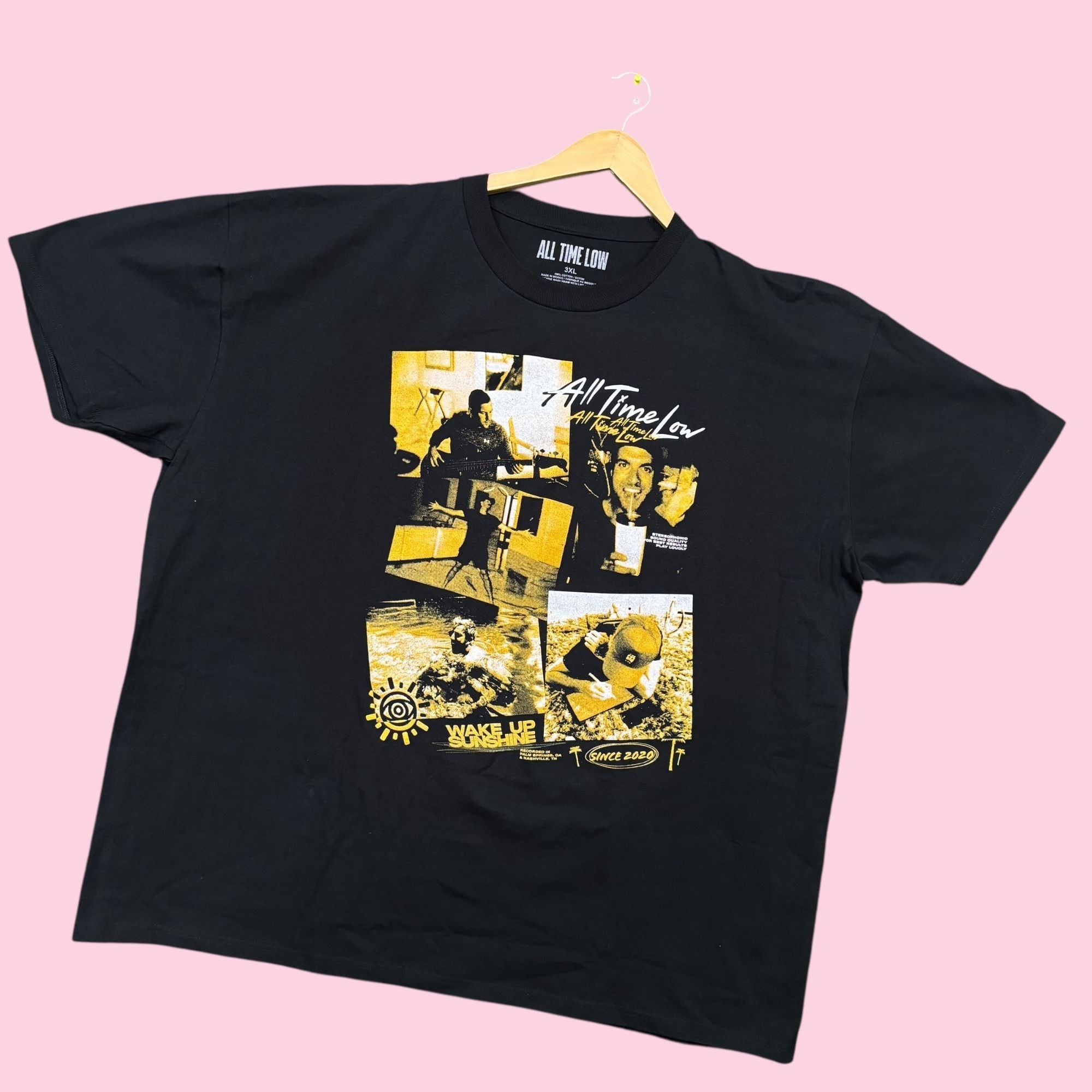 Band Tees All Time Low Wake Up Sunshine Rock Band Tee 3XL Size US XXL / EU 58 / 5 - 3 Thumbnail