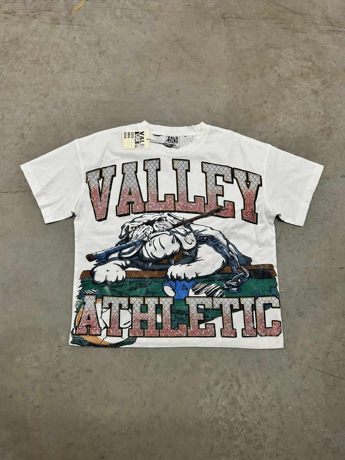 Vale Vale Forever Valley Dreams Cream Scissorhands Tee Size Small